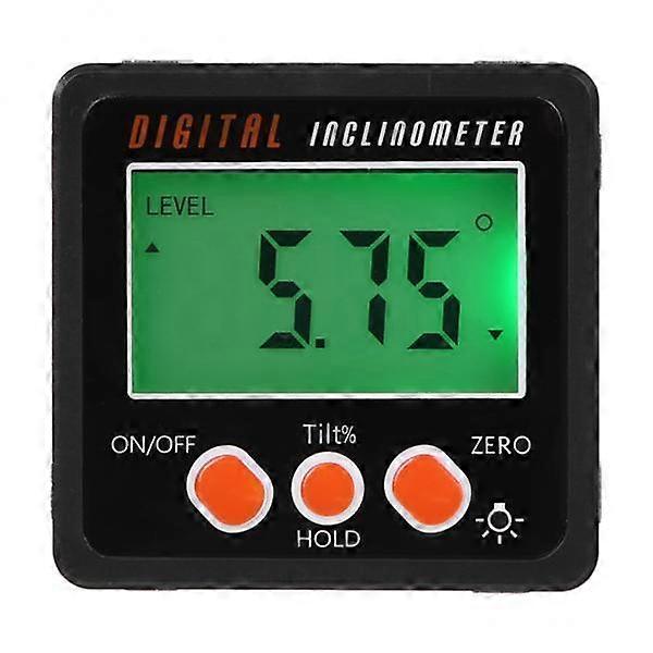 2-3pack LED Digital Inclinometer Level Box Gauge Angle Meter Finder Protractor