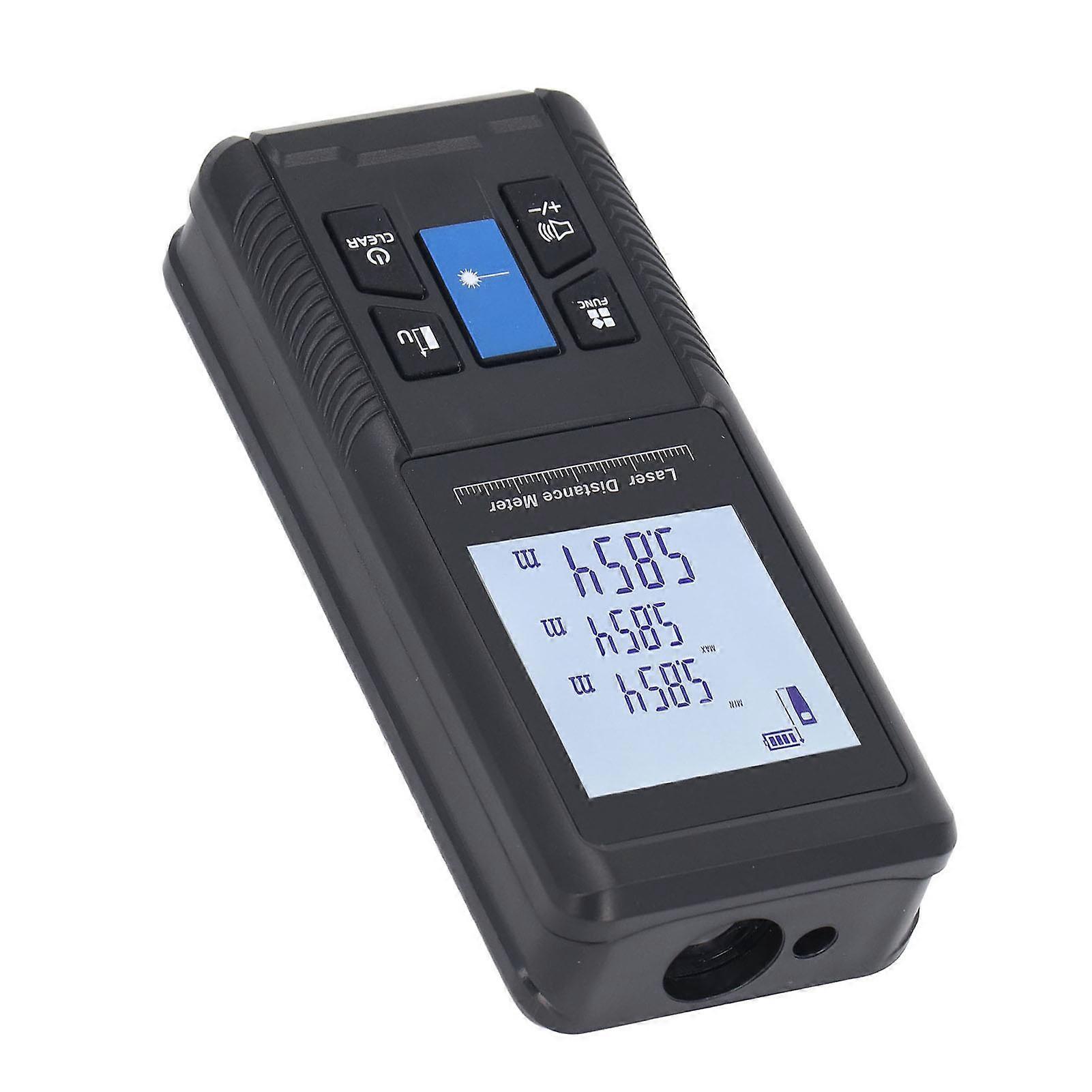 100m Digital Distance Meter Backlit Display Multi Modes 4 Units IP54 Handheld Rangefinder 