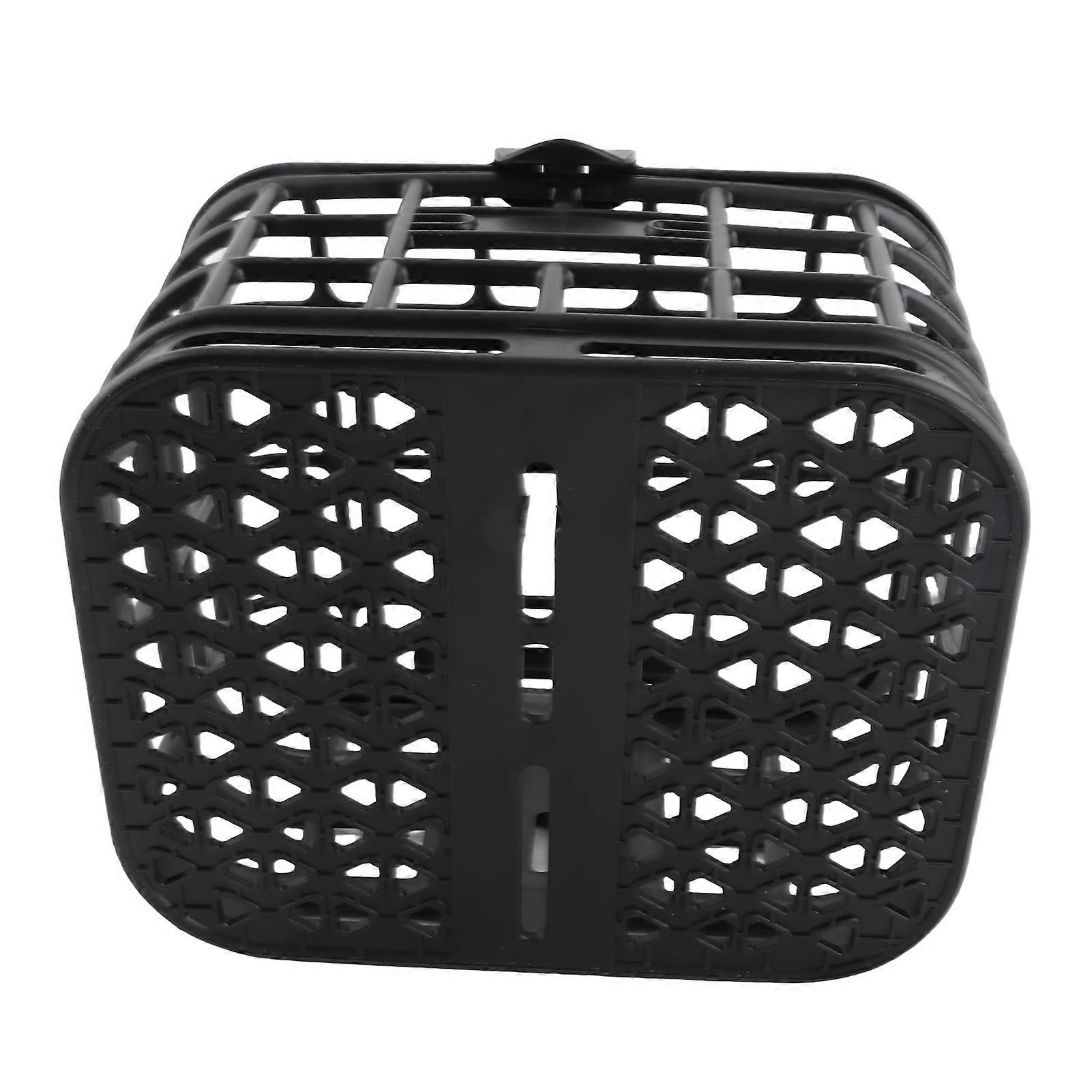 Cykelkorg Främre Lastförvaring Plast Bärbar Vikbar Utrymmesbesparande Tillbehör 