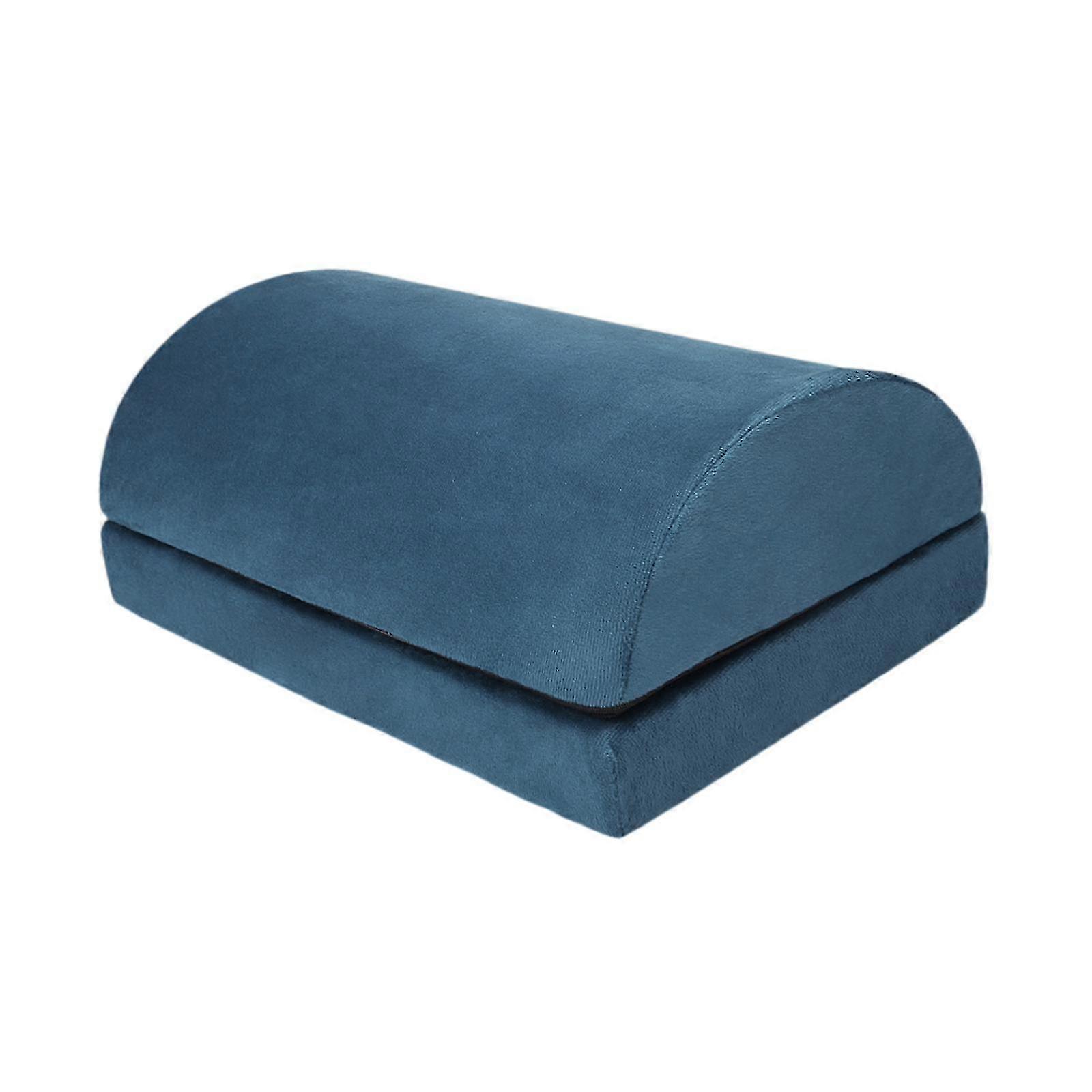 Under Desk Foot Rest Pillow Non Slip Soft Footrest for Yoga Office Work
