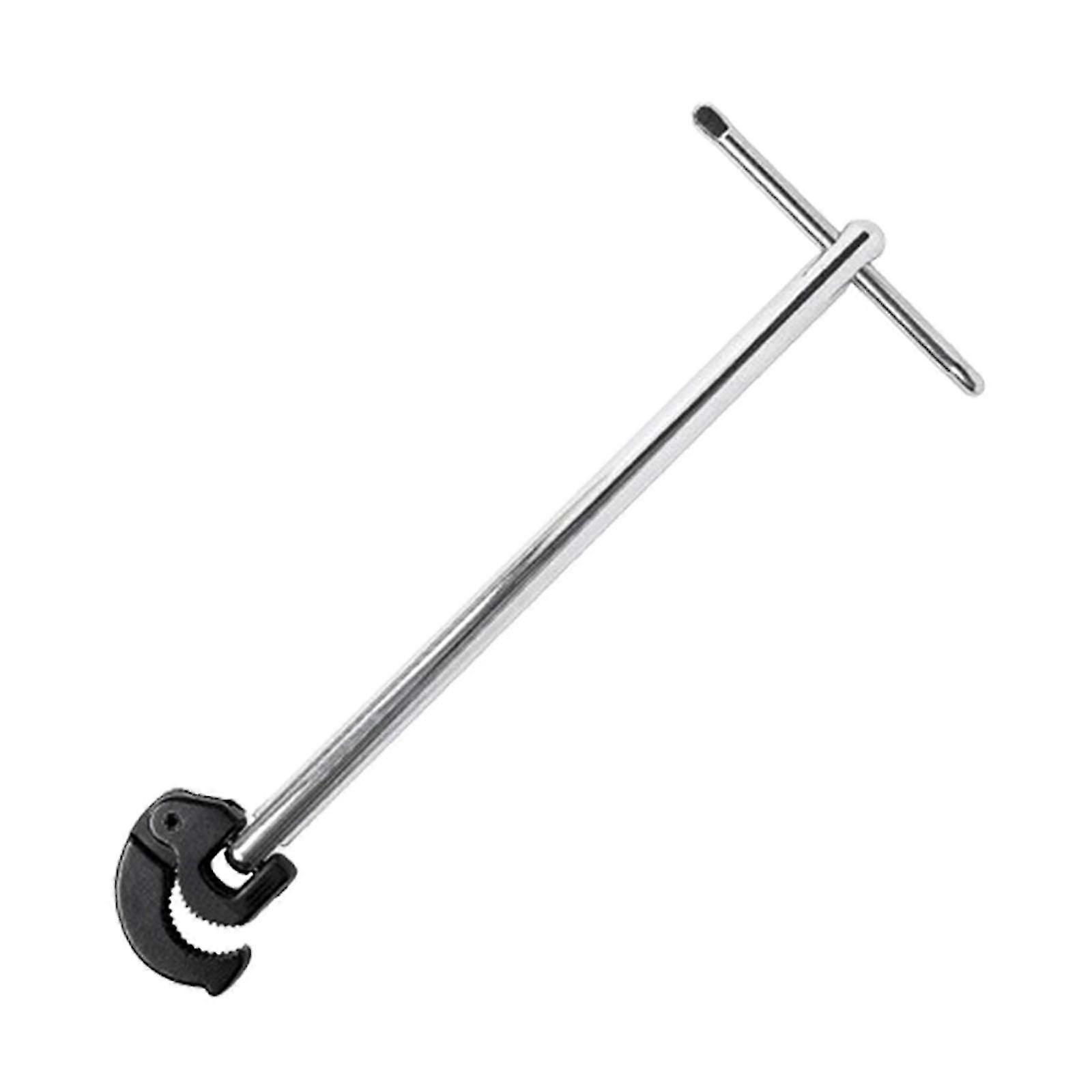 Basin Wrench Suitable for Repairing Back and Union Nuts in Sink Plumbing Situations