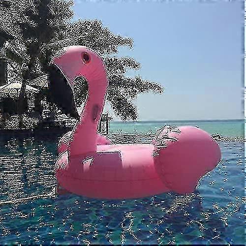 Jättimäinen puhallettava flamingo / yksisarvinen uima-allas kelluva lautta kesän ulkouintiin, täydellisiä hauskoja leluja juhliin rannalla, kelluva uinti