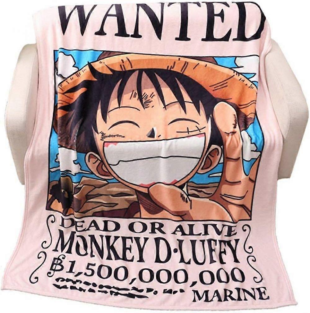 Decorative Wool Anime Blanket Year-Round Use