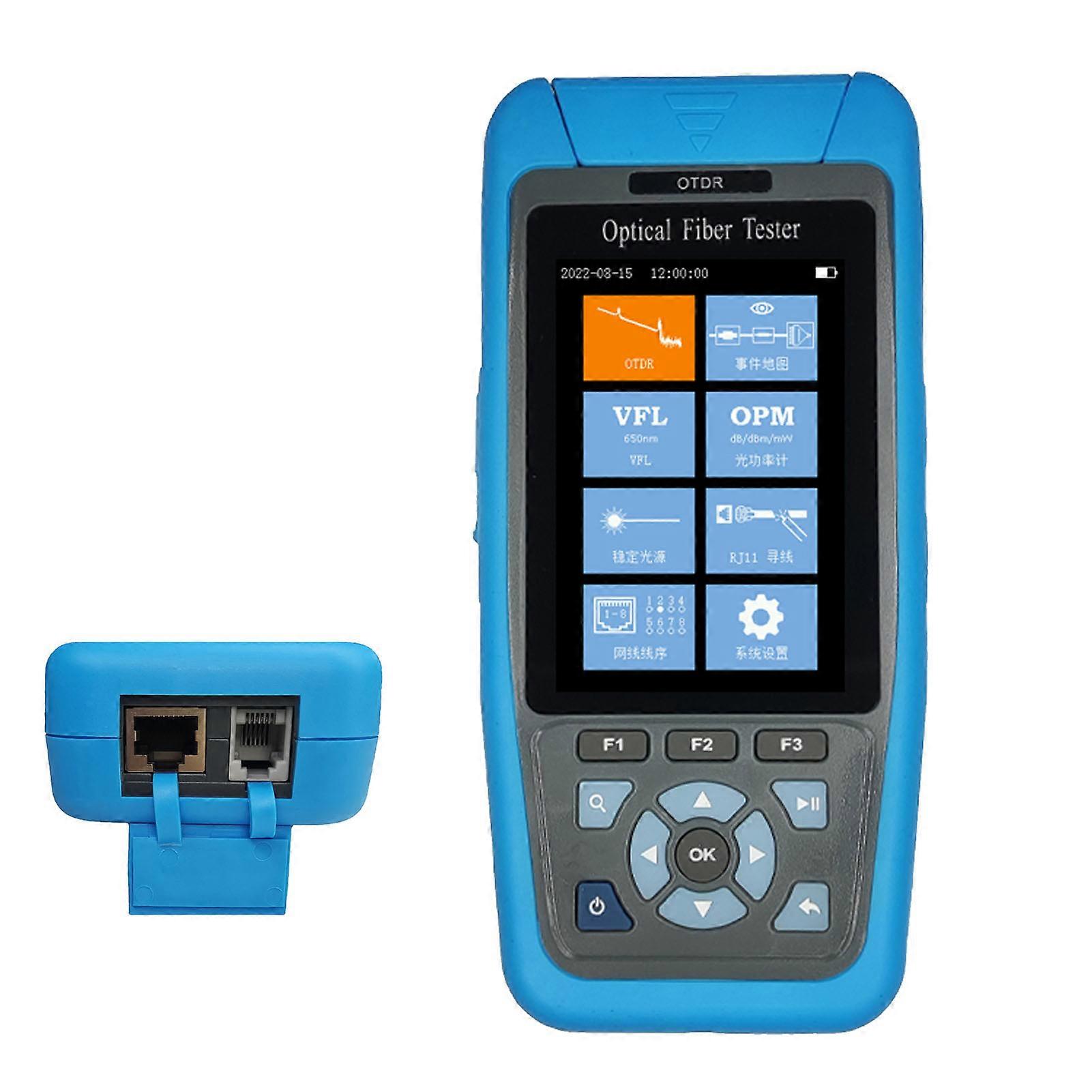 OTDR Fiber Optic Tester Multifunctional 1625nm Single Wavelength 22dB Optical Time Domain Reflectometer