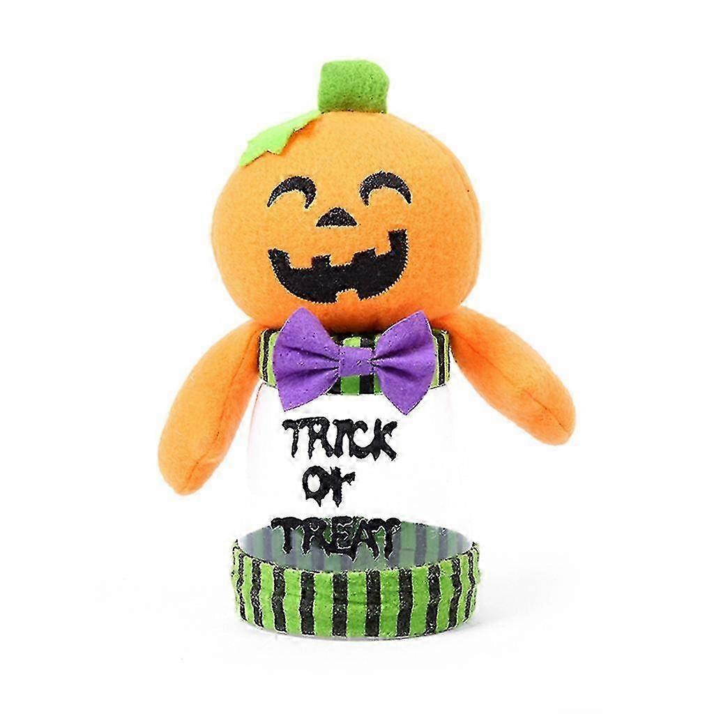 هالوين حلوى جرة الشوكولاته وجبة خفيفة تخزين الكوكيز يمكن مربع اليقطين الساحرة الشبح