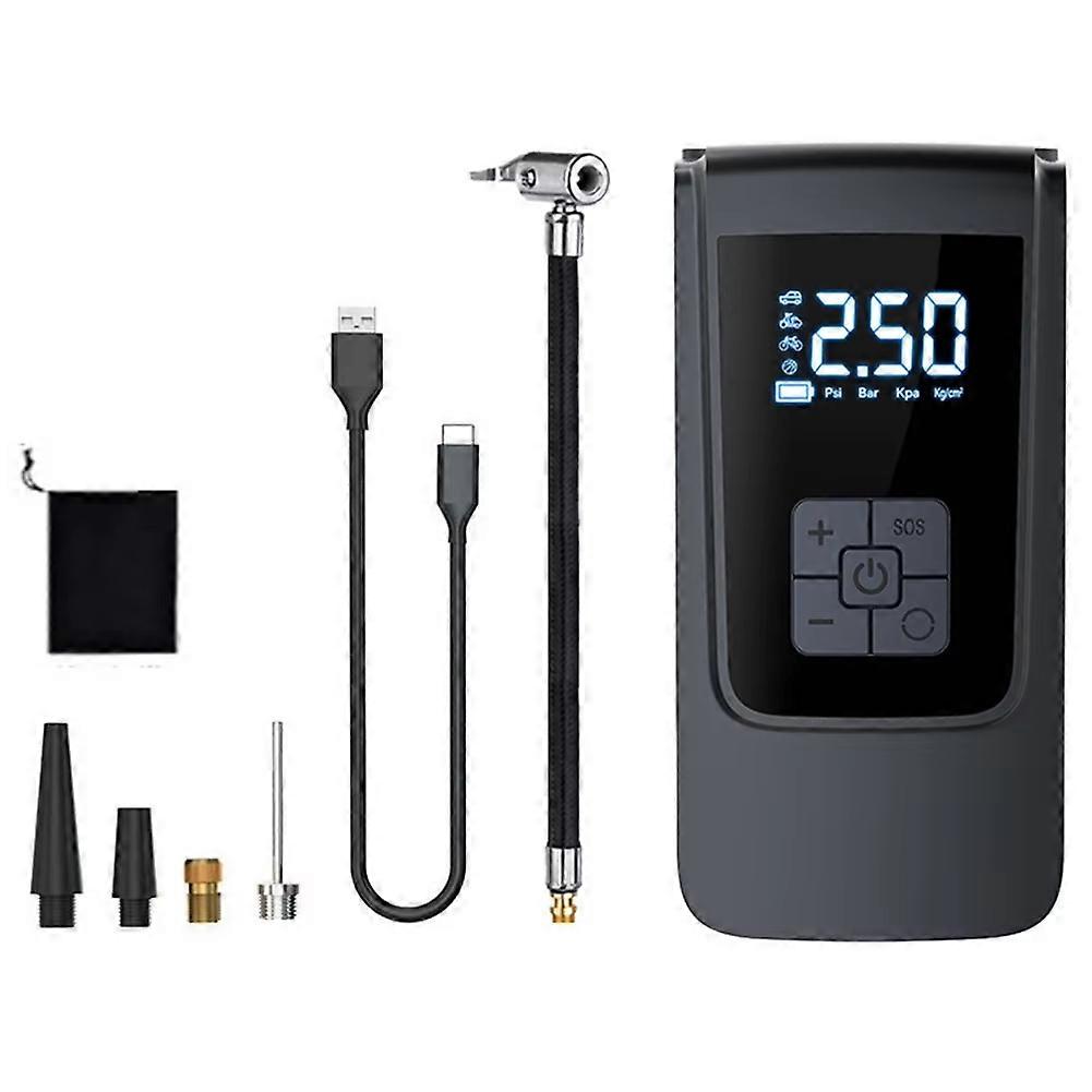 ST-9624B Portable Smart Air Compressor Dual Use Wireless Inflator USB Digital Display Tire Pump