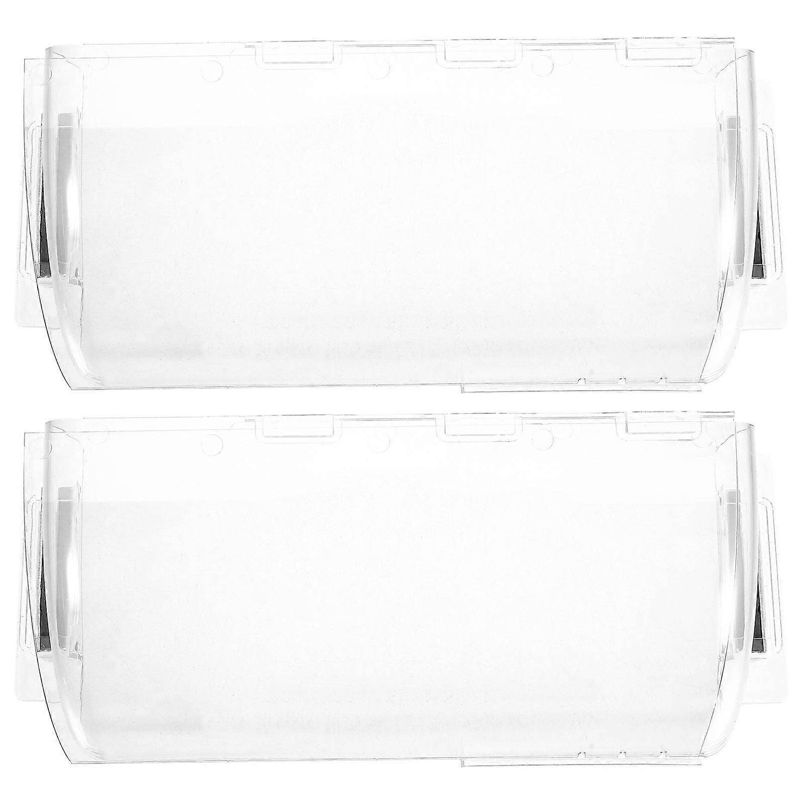 Adjustable Vent Deflector For Wall And Ceiling Registers Enhance Ventilation Home Use 2Pcs