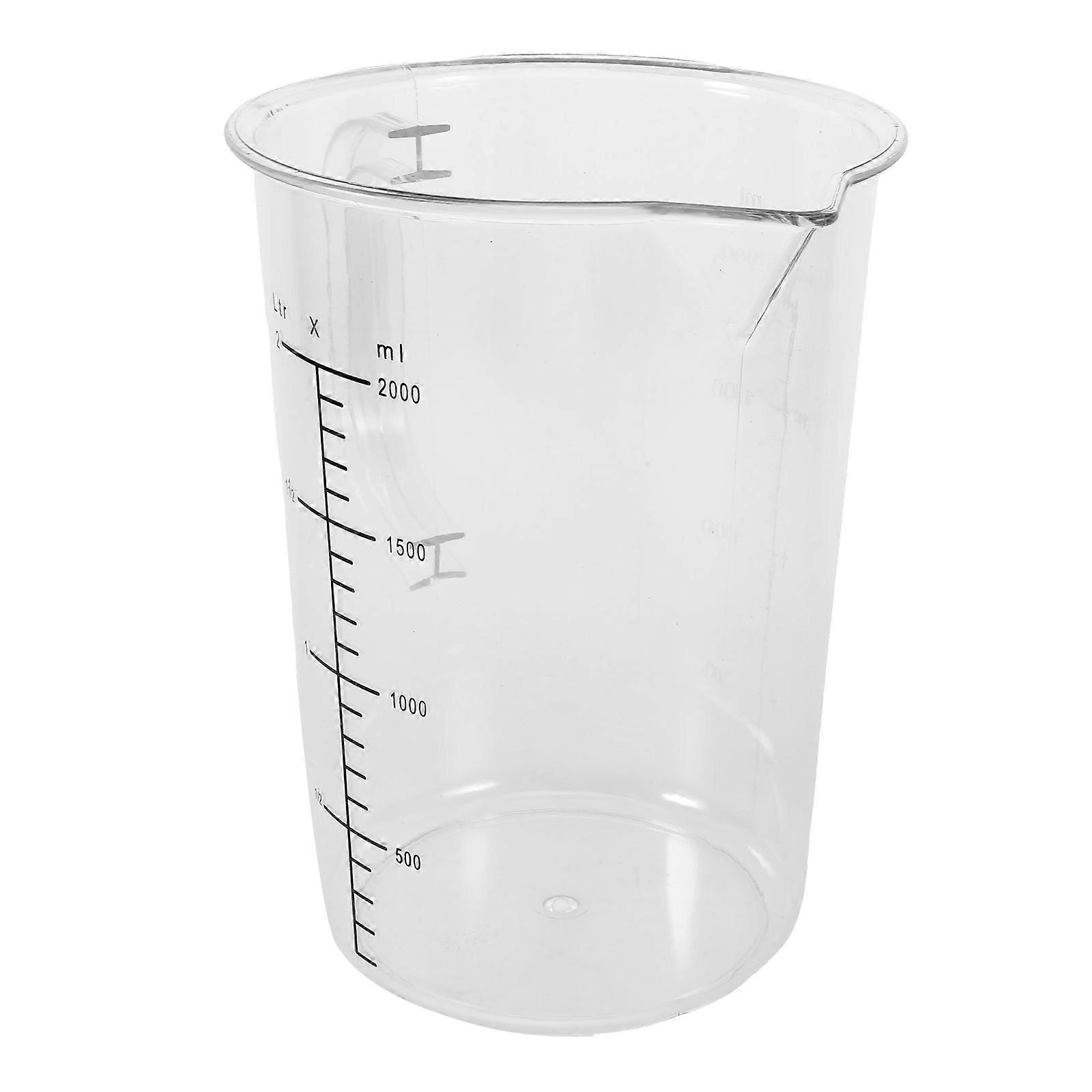 Measuring Cup Kitchen Food-Grade Material Baking Tools 2000ml Portable 1Pcs