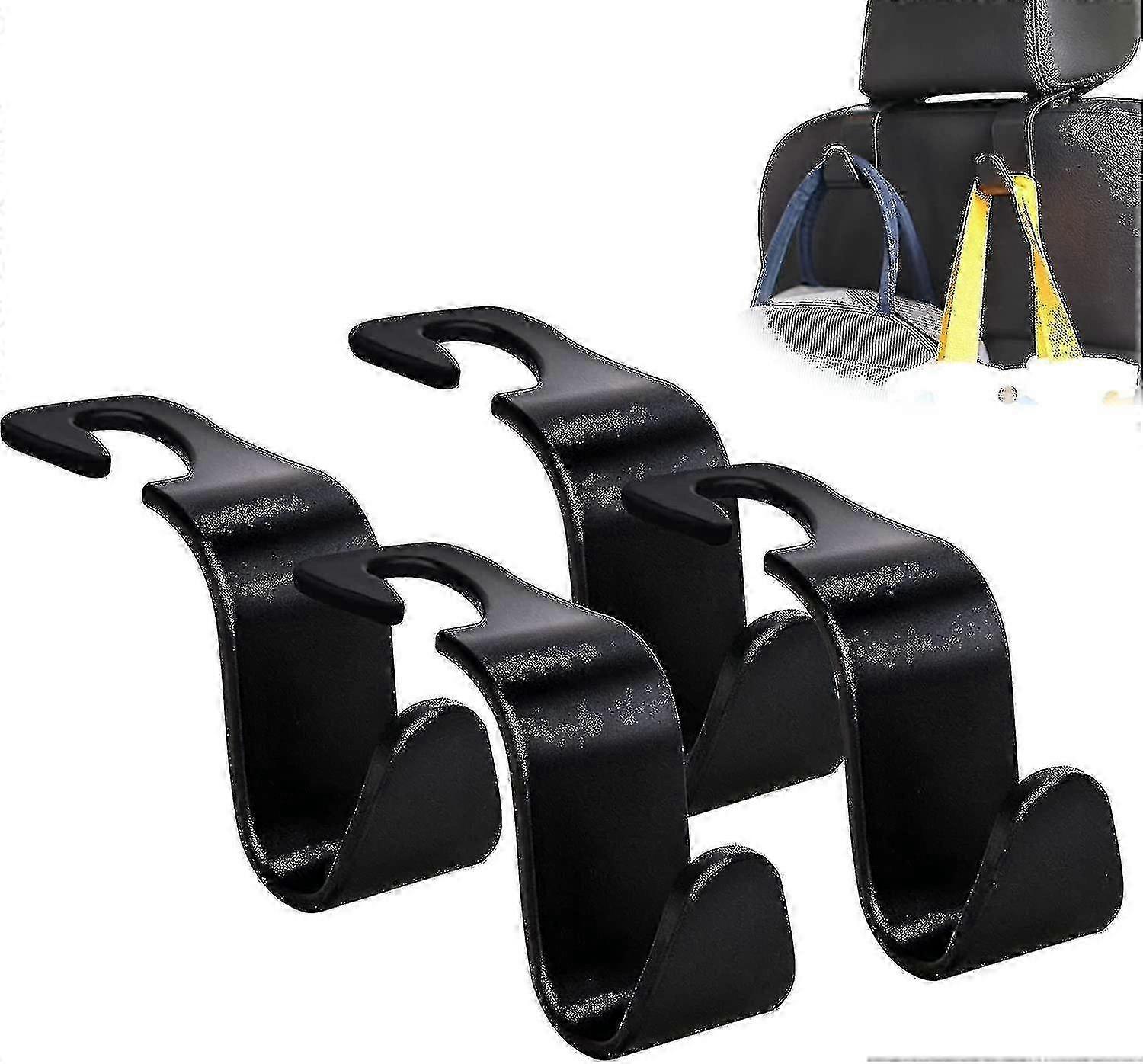 Universal Car Headrest Hooks for Bag Purse Cloth Grocery Storage