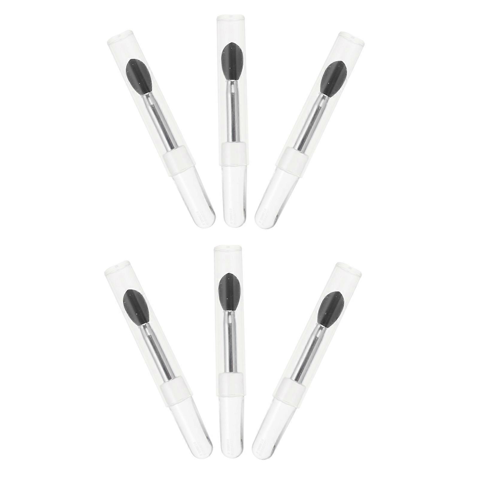 Practical Lipstick Brush Applicator Mini Portable Lip Brush 6Pack