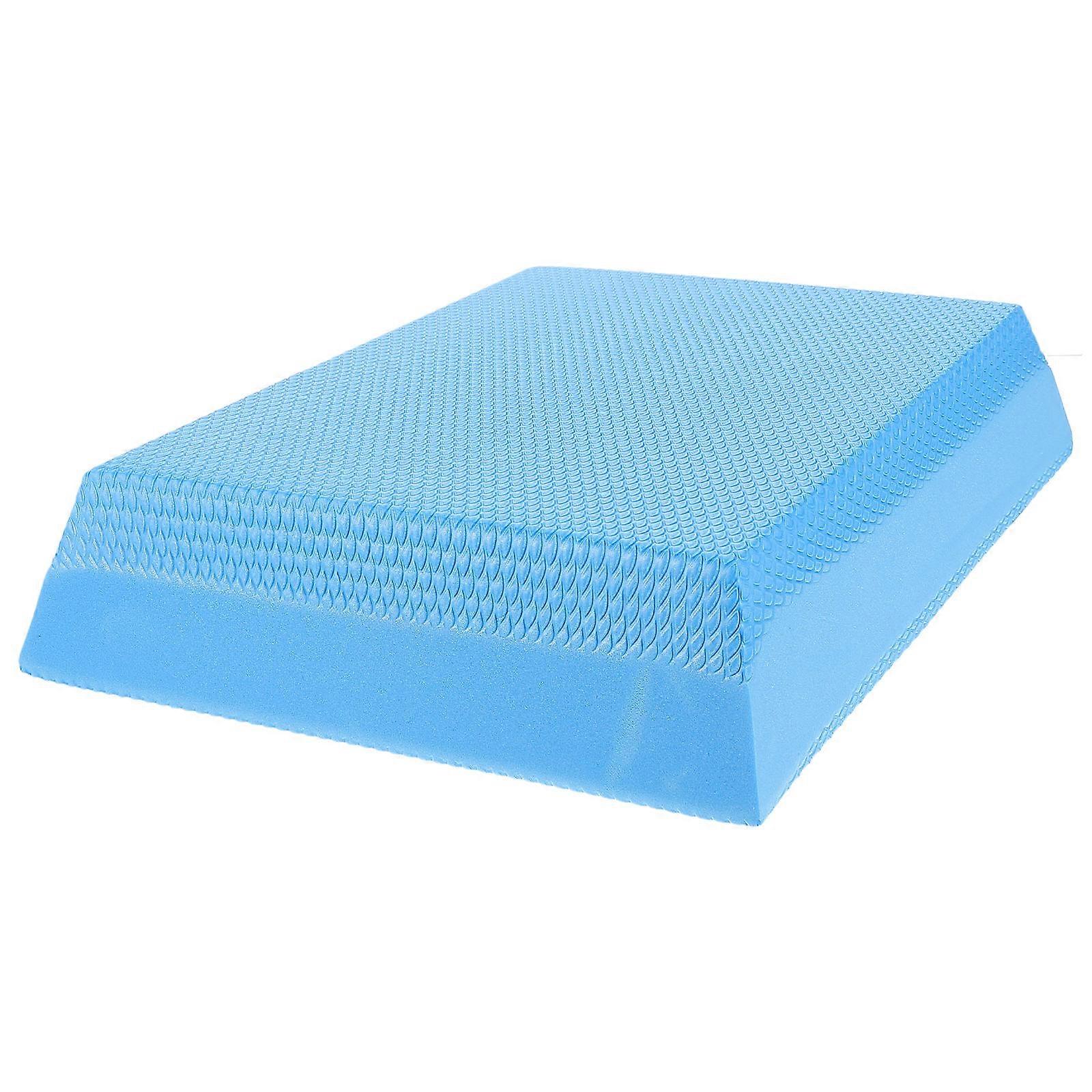 バランストレーニングマットホームスタビリティ屋内トレーニングパッドブルー31x22cm筋力トレーニング1パック