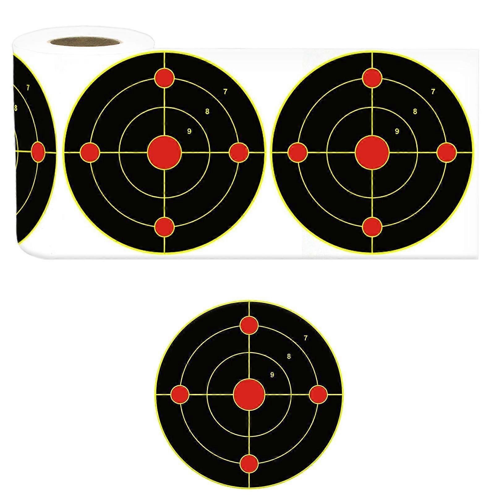 Splatter Target, Splatter Burst  100 Sheets Fluorescent yellow, 6Inch Ref: 3701