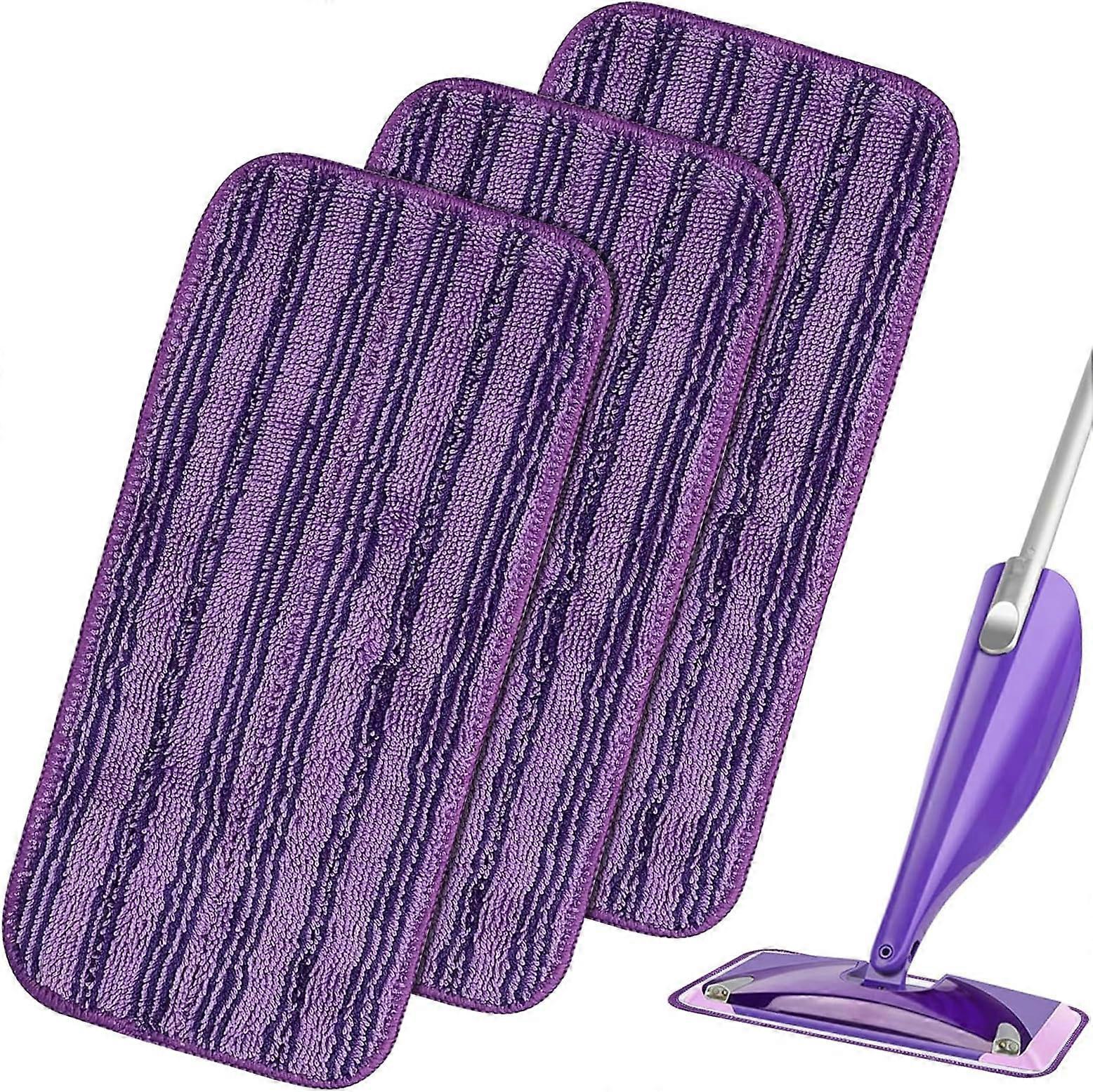 3-piece reusable mop cloth, washable
