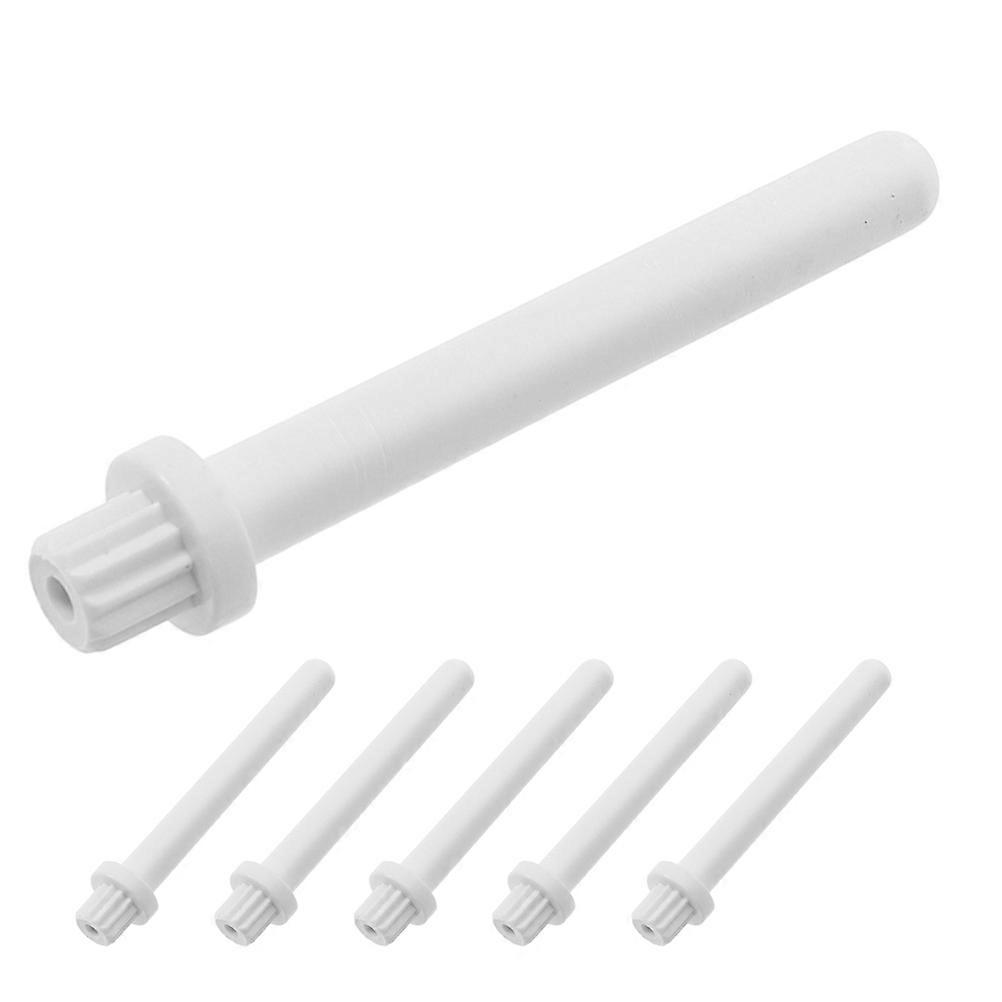 6pcs Durable Auxiliary Sewing Pins & Thread Holder for Smooth Stitching – Versatile Yarn Spool Holder Compatible with Sewing Machines for Home DIY