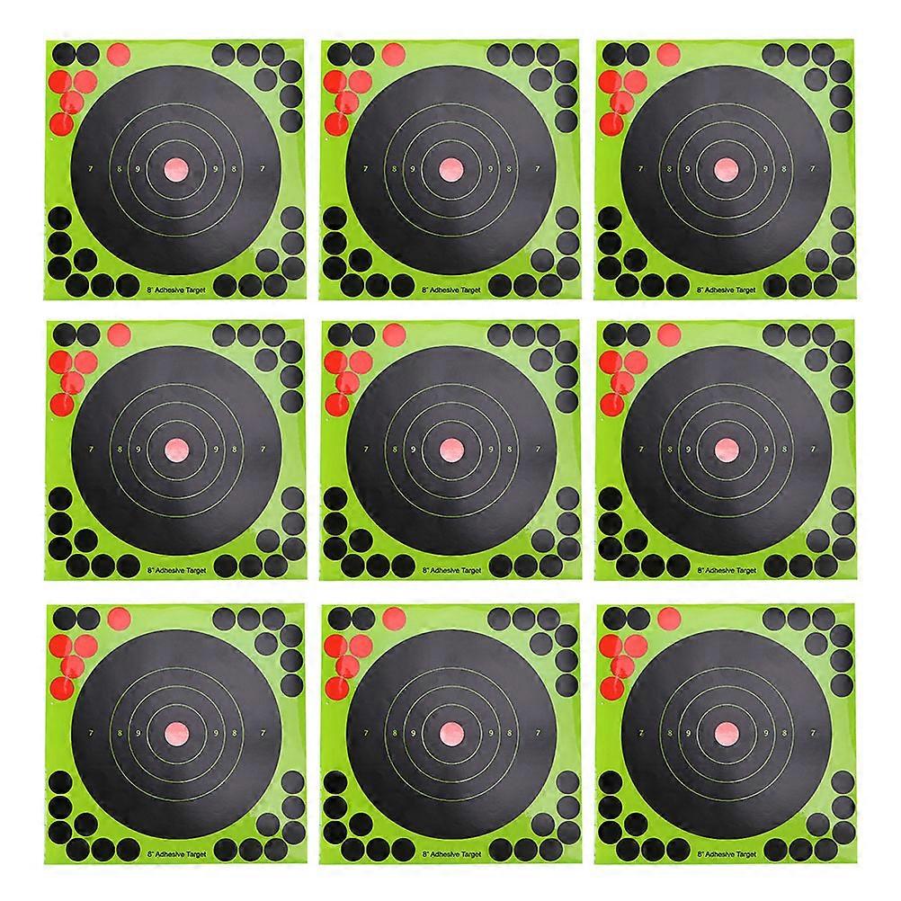 40 Sheet Adhesive Paper Dart Stickers, Replaceable Archery Targets for Indoor/Outdoor Practice, Lightweight & Portable with Self Adhesive Surface and