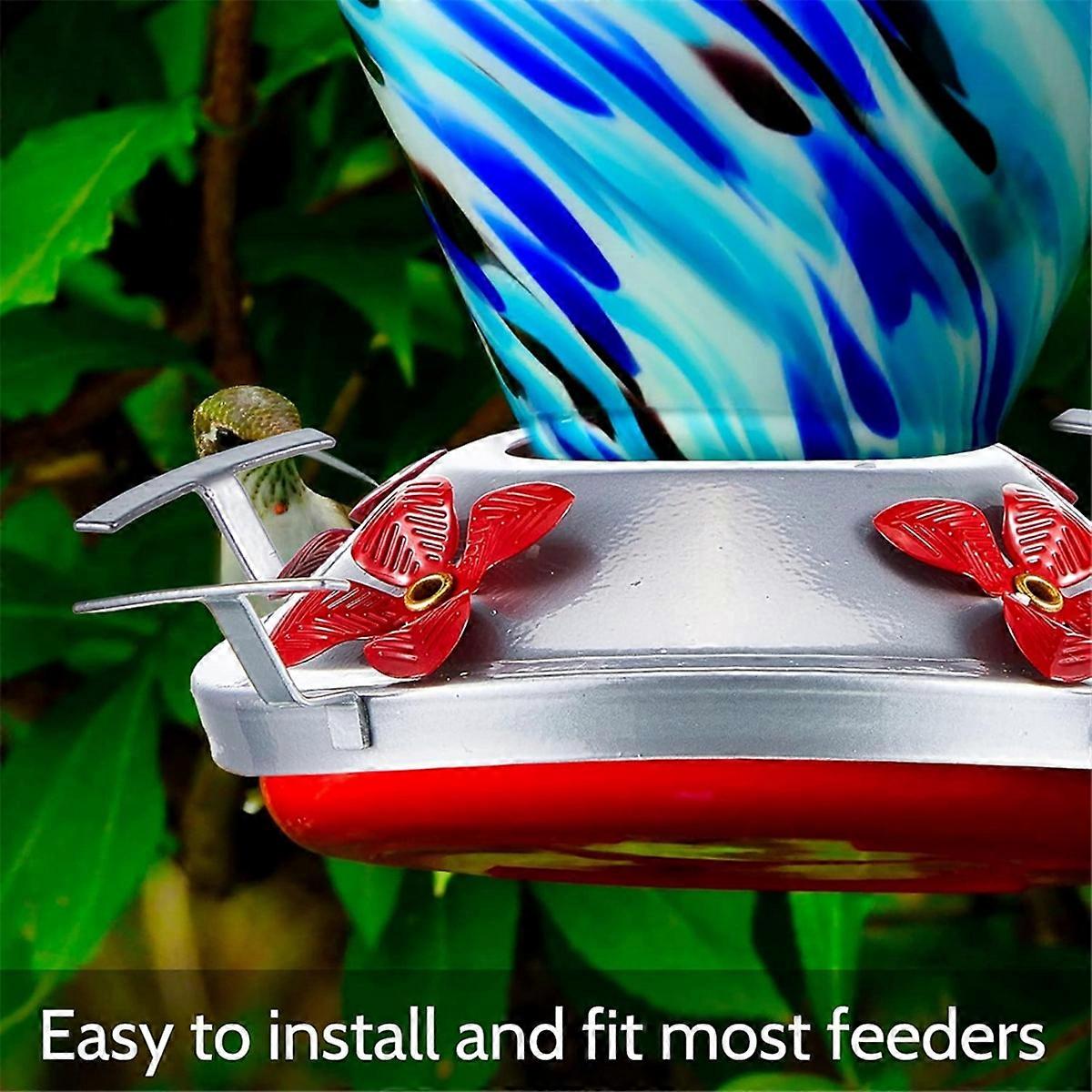Hummingbird Feeder Bottom Base Replacement Parts Set Plastic Outdoors Hummingbird Feeder Bottom Moat