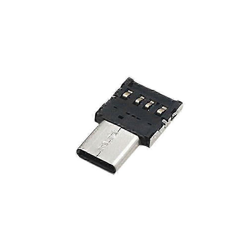 Type-C to USB OTG Adapter Converter Connector for Compatible Devices