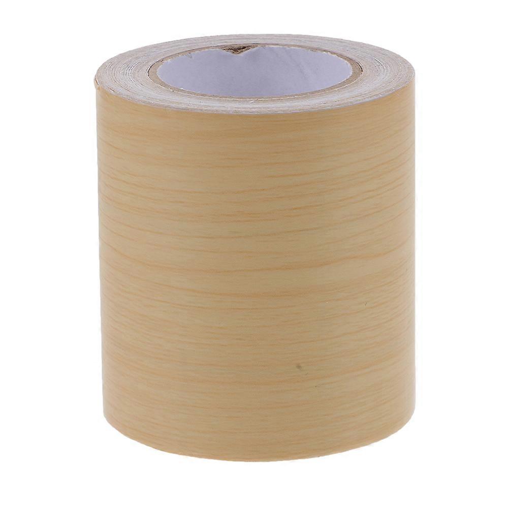 Skirting Trim Self Adhesive Wall Base Decal Baseboard Molding Trim Light Brown For Bedroom Protect Wall Corners 1 Roll