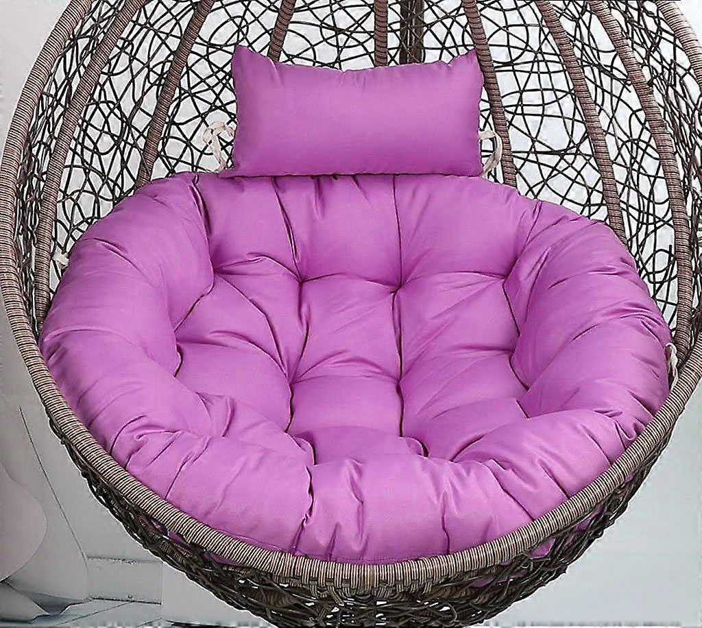 Washable egg chair cushion, comfortable replacement pad for indoor and outdoor use, hanging swing chairs, garden mat, soft foam, stylish and.
