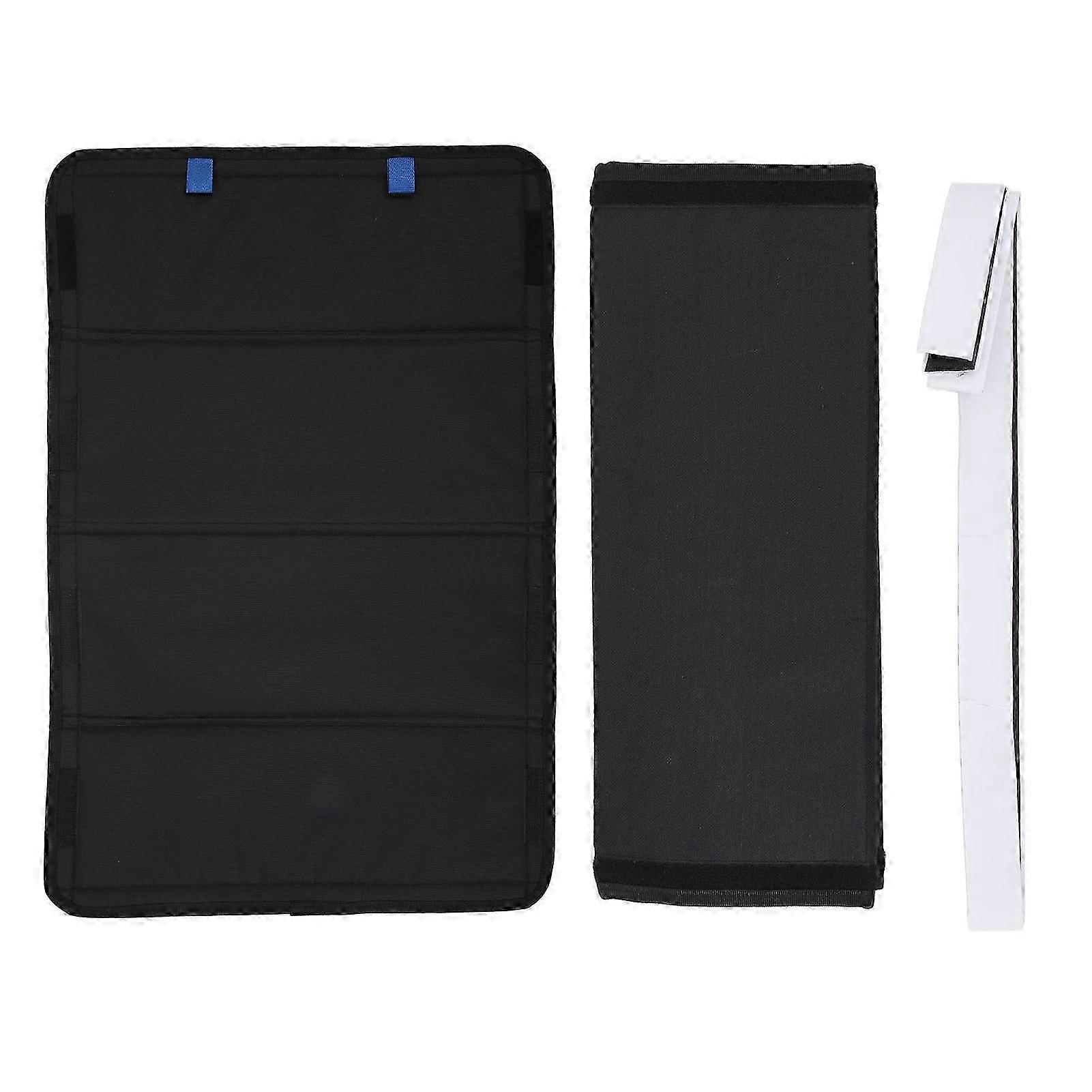 Foldable Blackout Window Cover with Hook and Loop Fastener, 25.2 X 16.1inch