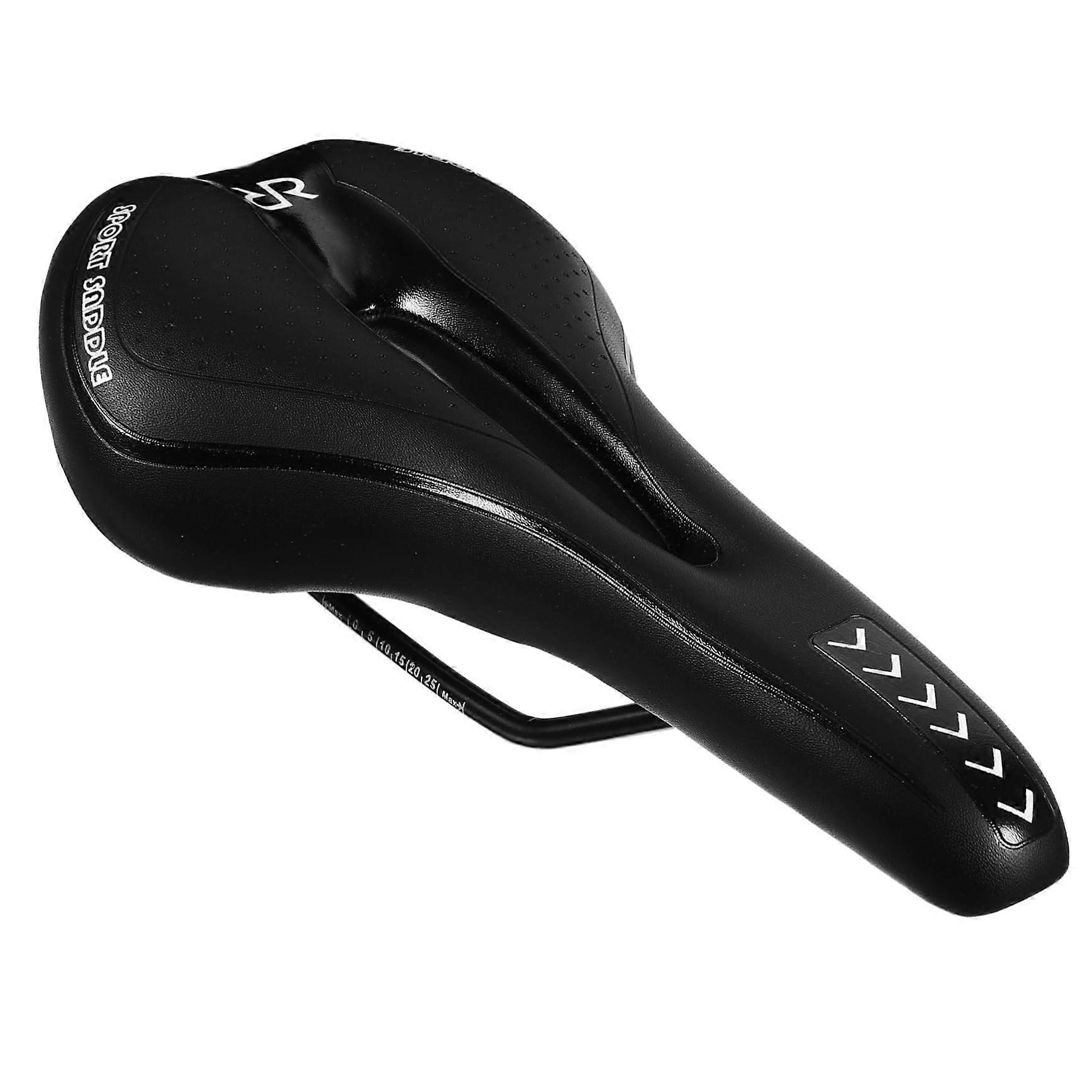Bicycle Saddle Thick Silicone Padding Comfortable Seat Pad For Mountain Bikes Ergonomic Design Reducing Friction