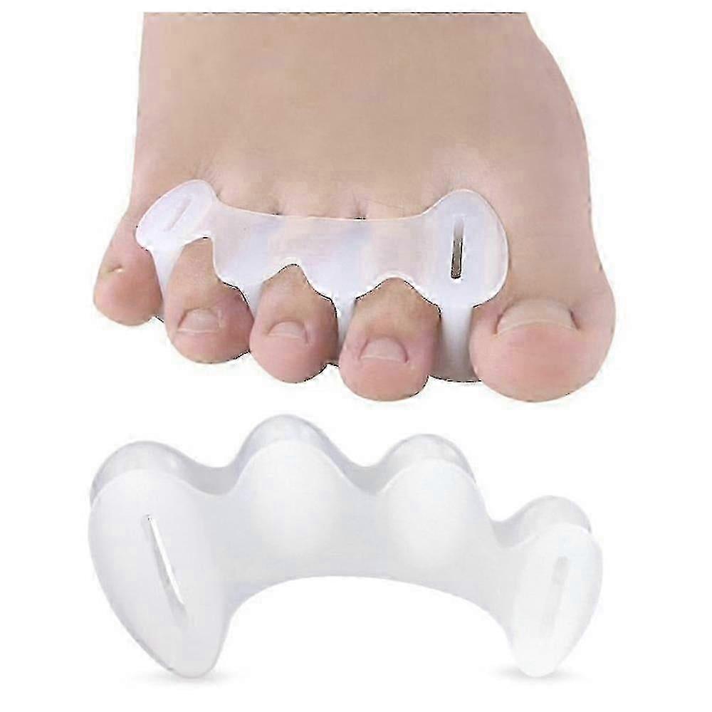 Toe Separators for Bunion Relief, Foot Alignment & Balance Support, Correct Toes Posture