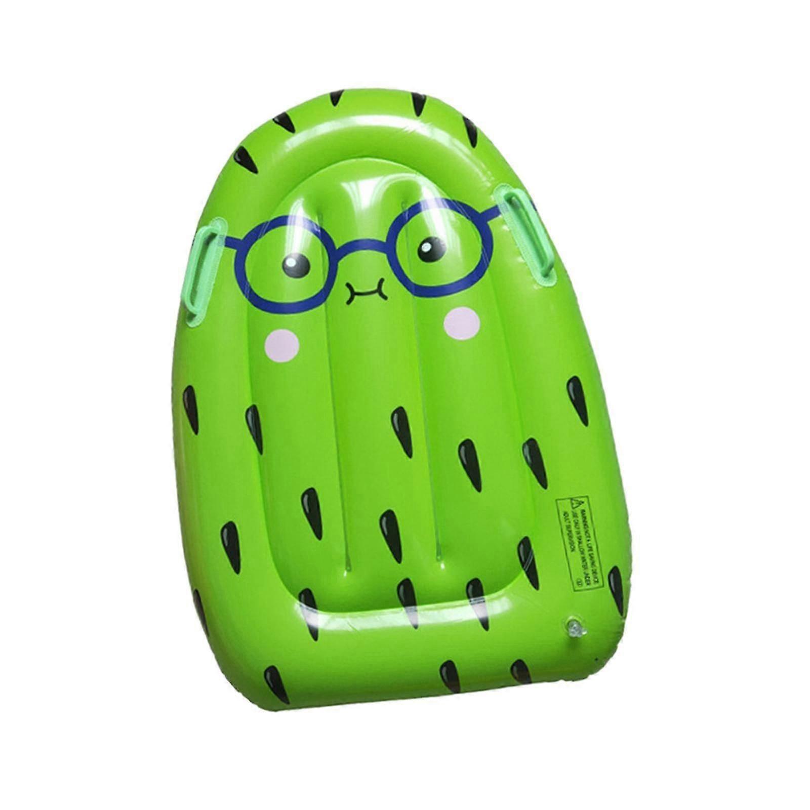 Inflatable Pool Hammock Bed Water Hammocks Float for Children Beach Vacation Green