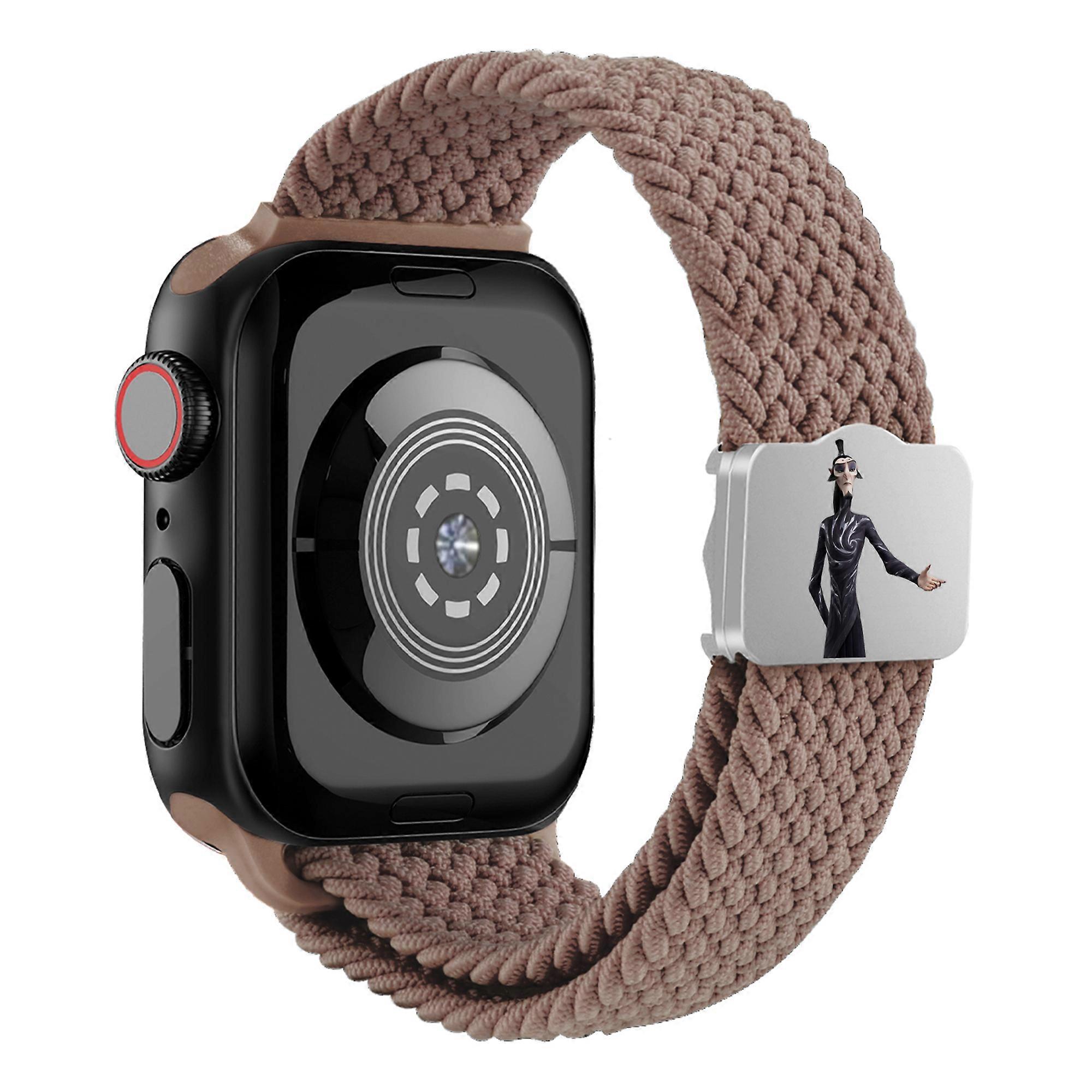 רצועת שעון ל Apple Watch סדרה 10 9 8 7 SE 6 5 4 3 2 1 42 מ"מ 41 מ"מ 40 מ"מ 38 מ"מ Ne Zha UV מודפס ניילון להקה מעושן סגול / שן גונגבאו