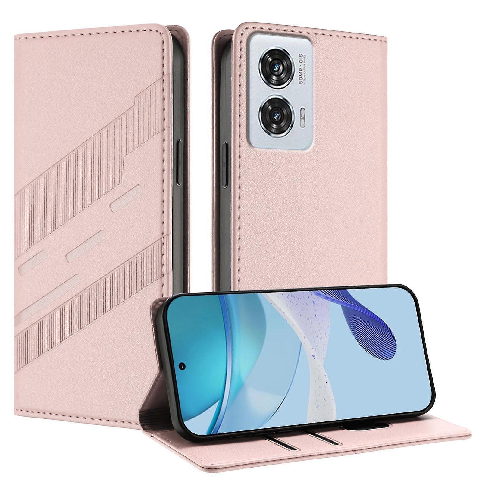 Embossed Multi-functional Wallet Retro Leather Phone Case