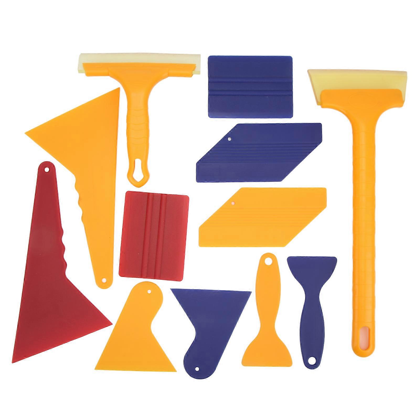 12PCS/Set Car Window Tint Tools Squeegee Edge Closing Installation Tool for Sticker Color Change Film