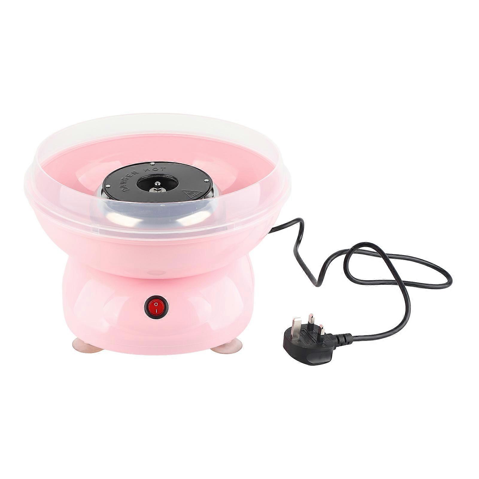 Candy Floss Maker FullAutomatic Sugar Floss Making Machine for Party Christmas Gift Pink
