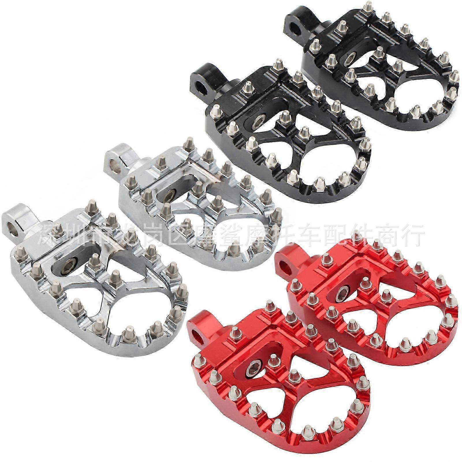 Non-Slip Nail-Embedded Pedal for Compatible Motorcycles CNC Modification Accessories Spike Feet