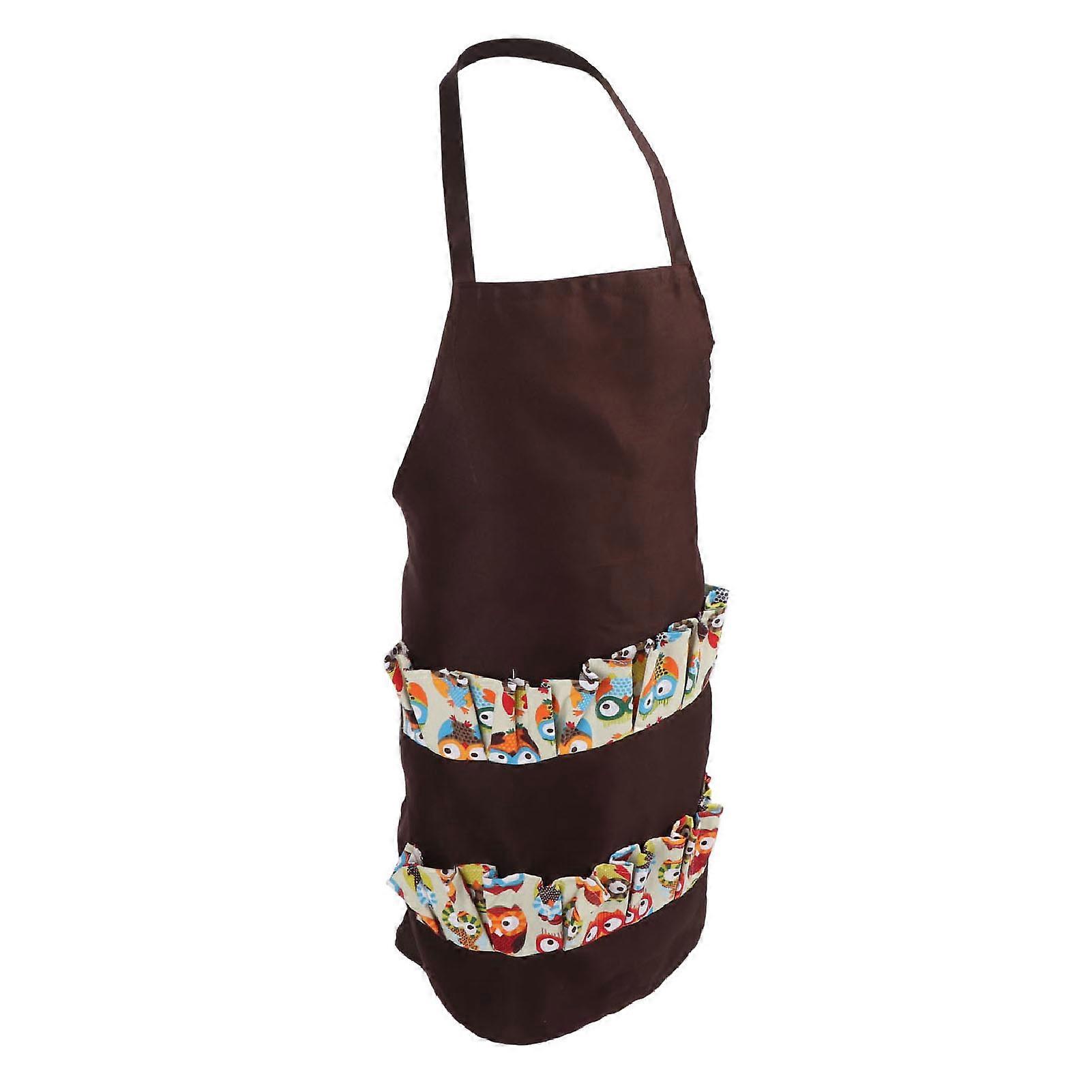 Egg Apron Hands Free Egg Collecting Gathering Holding Bib Apron with 12 Pockets for Chicken Hen Goose Duck Fresh Eggs Adult Use 