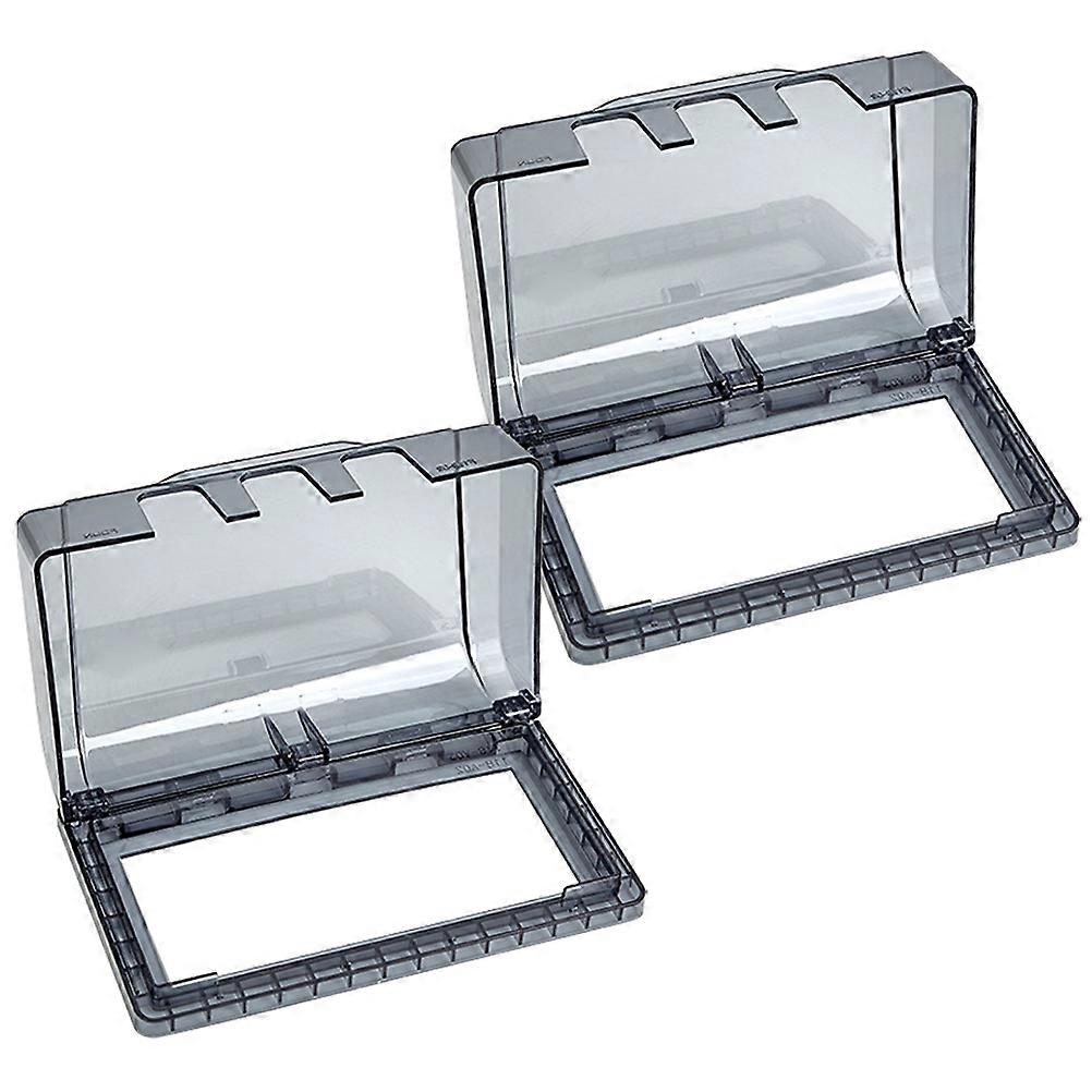 Weatherproof Outlet Box Waterproof Outlet Cover For Homeowners Bathroom Use Multipurpose Style 2Pcs