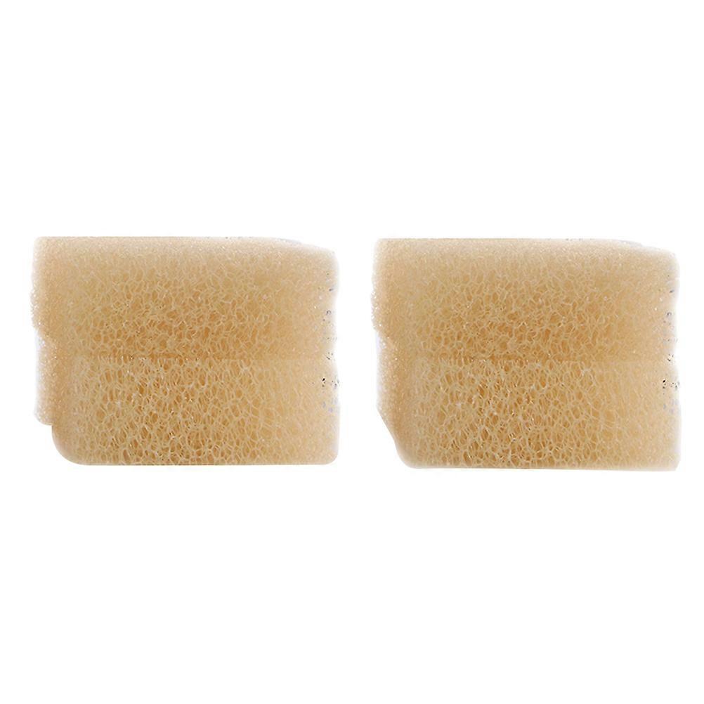 4pcs Imitation Loofah Imitation Loofah Dishwashing Sponge Kitchen Household Cleaning Pad Sponge Scrubber Scouring Pad
