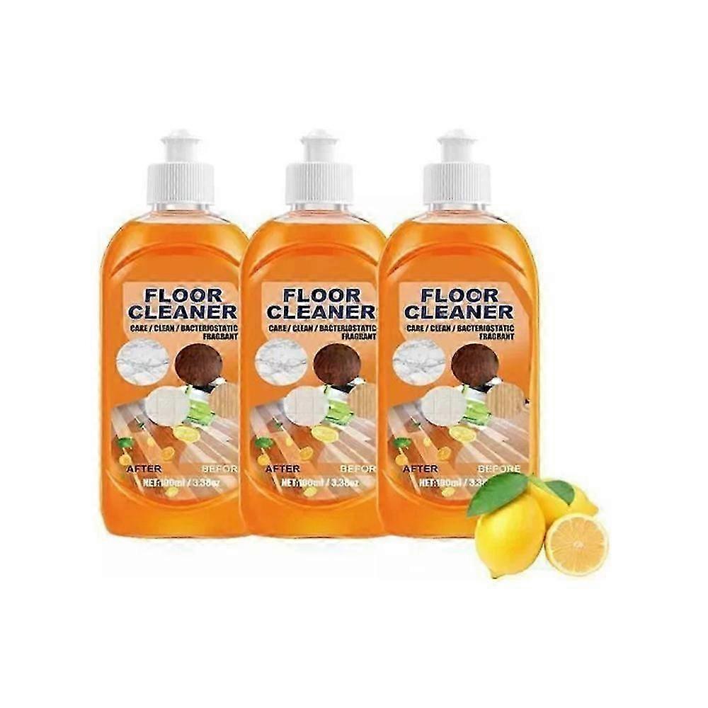 3pcs Multi Purpose Floor Cleaner, Powerful Decontamination Floor Cleaner