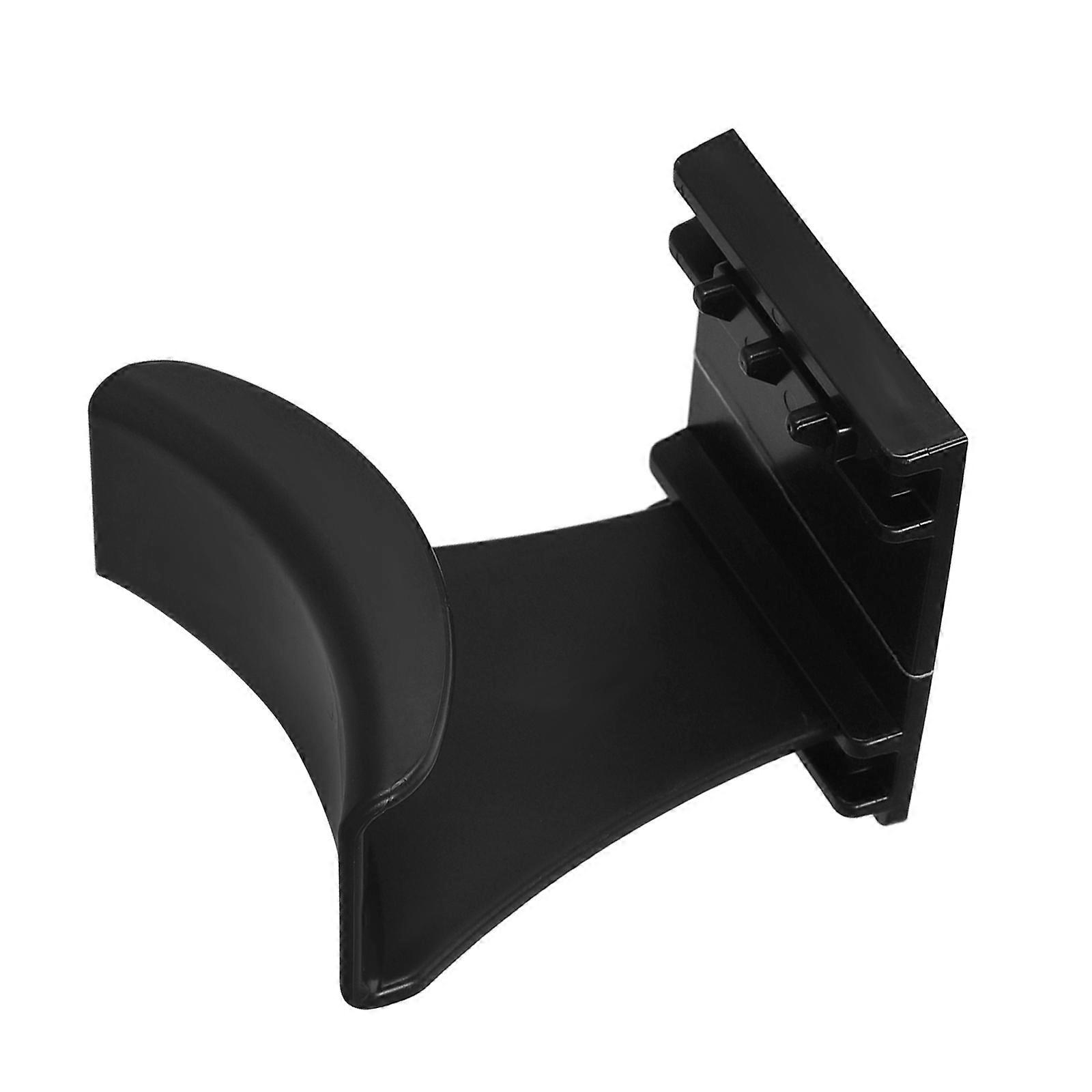 Headphone Stand Wall-Mounted Headset Hook for Home Office Minimalist Design ABS Material 1Set