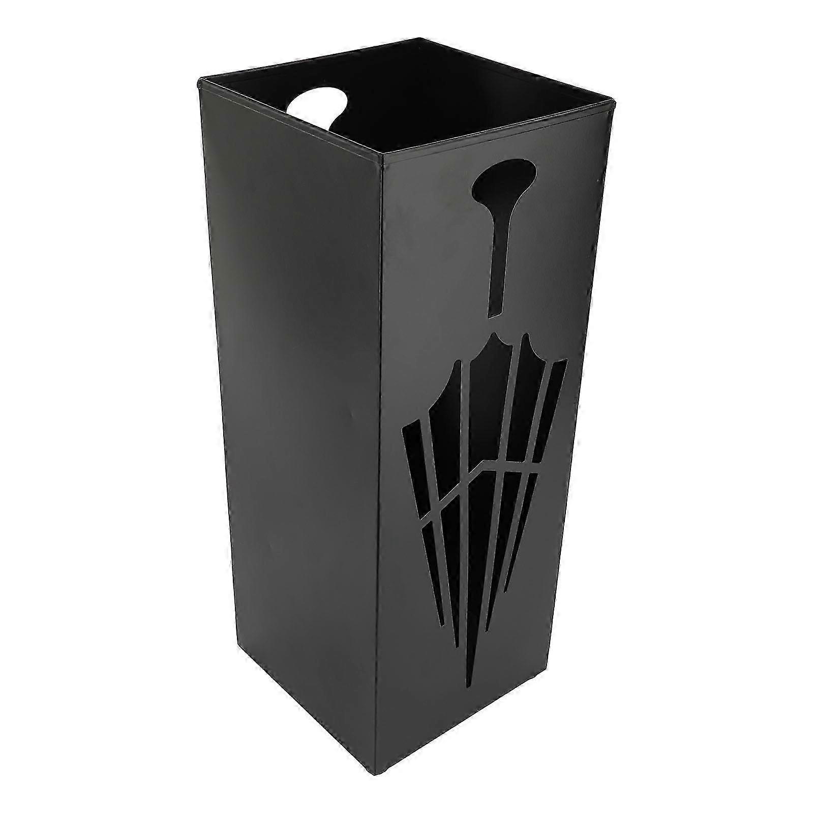 2025 Metal Rustproof Fast Drying Compact Umbrella Rack Holder for Entryway Foyer, Black, Umbrella Storage Bucket