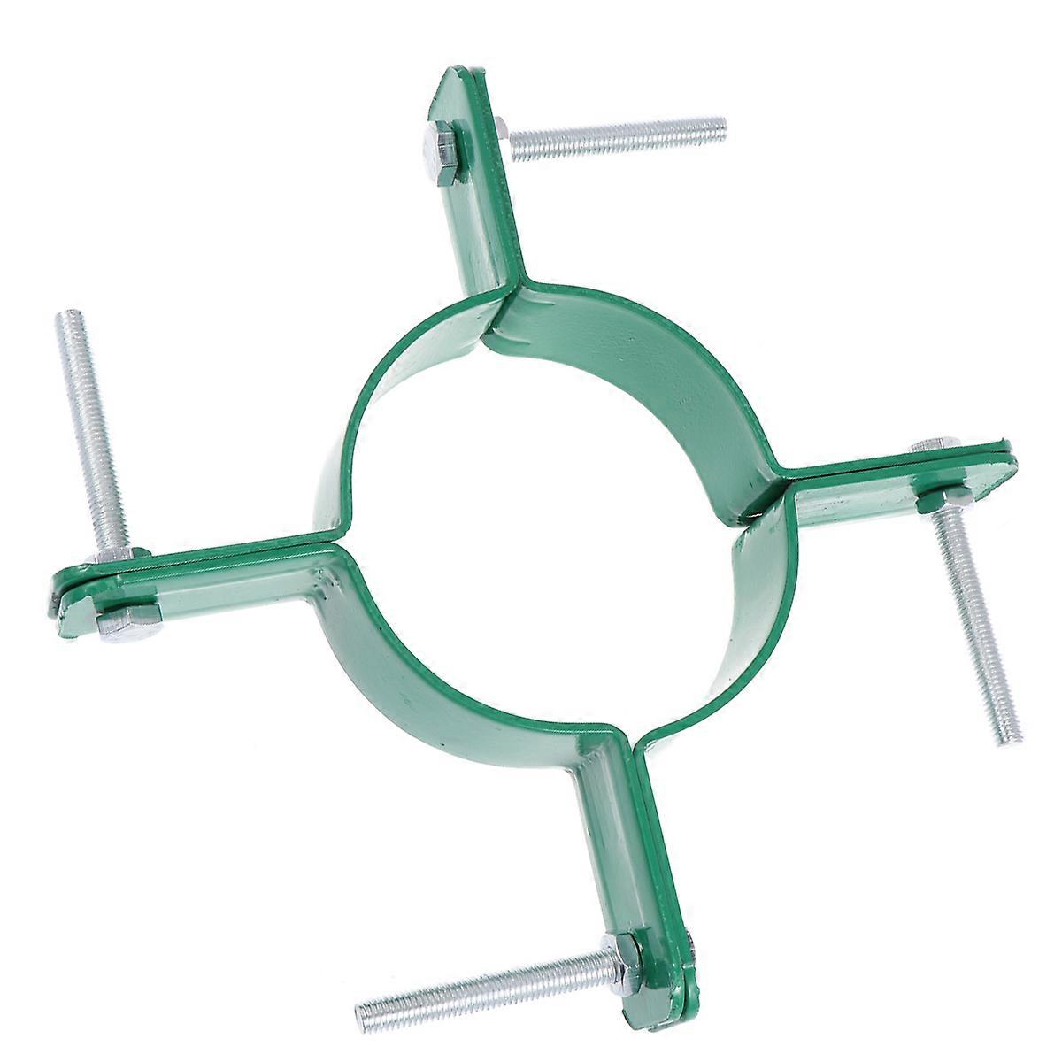 Tree Fixing Simple Iron Metal Durable Tree Supportive Rack for Outdoor (15cm Diameter, with Screw)