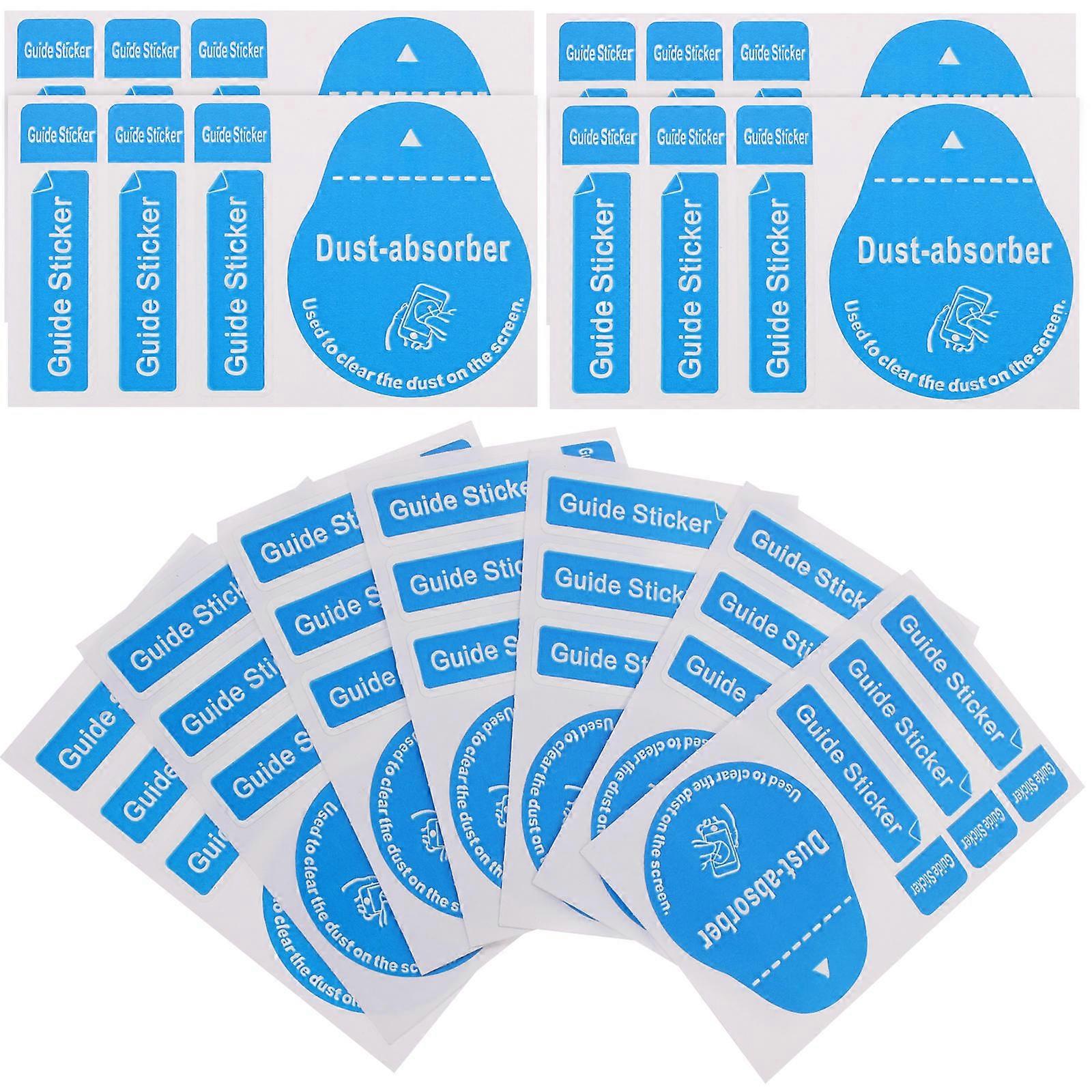400pcs Dust Absorber Stickers for Phone, Camera & Tablet Screens – Effective Dust and Fingerprint Removal Tool for Electronics