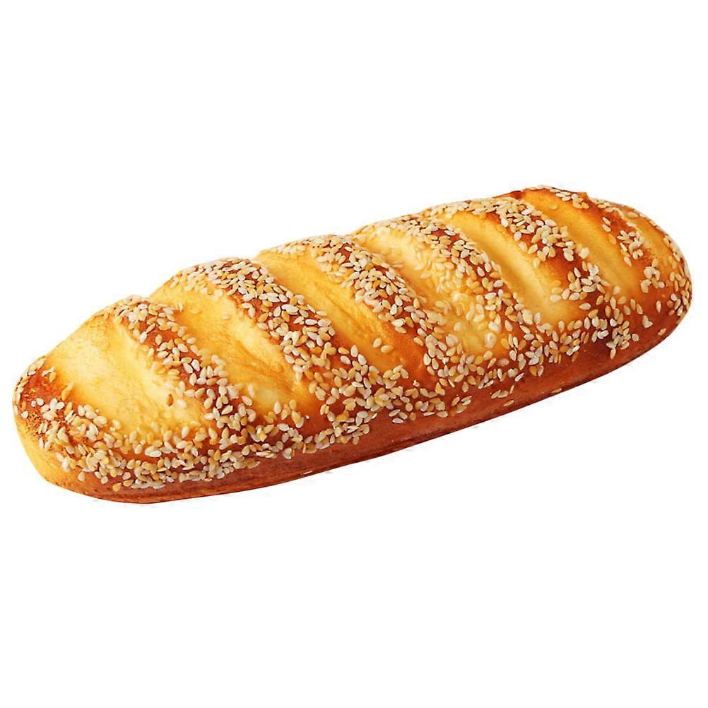 10.6inch Artificial Bread Loaf,Simulation Bread Fake Bread Model For Kitchen Decoration Photography Props