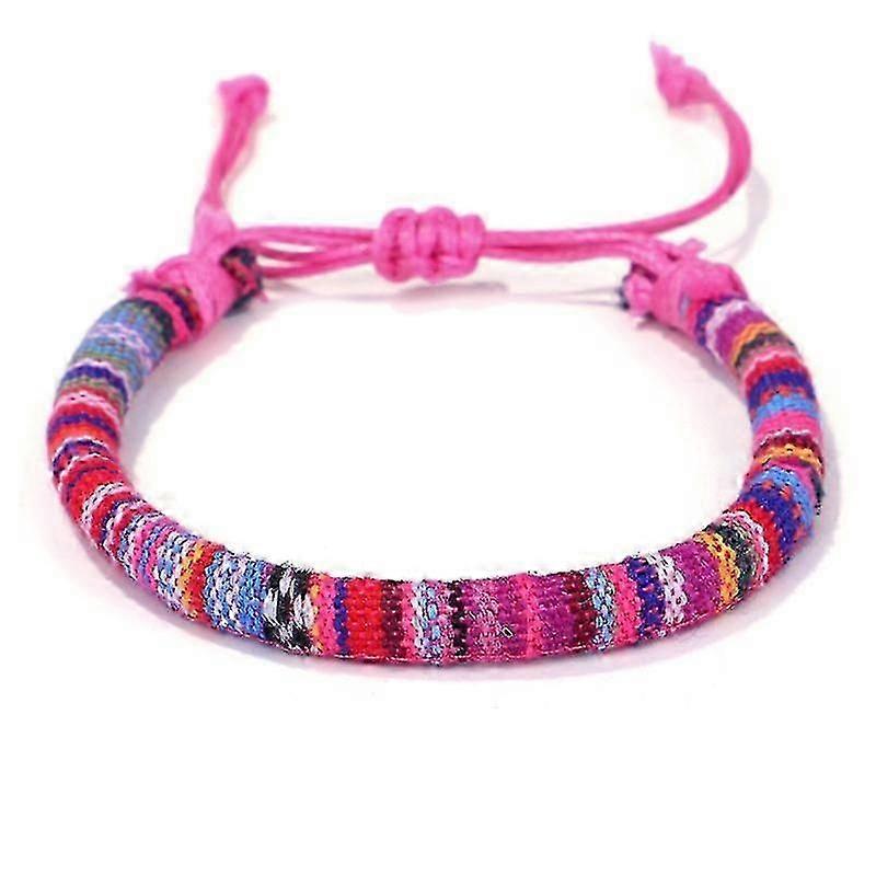 Ethnic Hippie Anklets Wristbands Adjustable Wrap Bracelets Beach Accessories