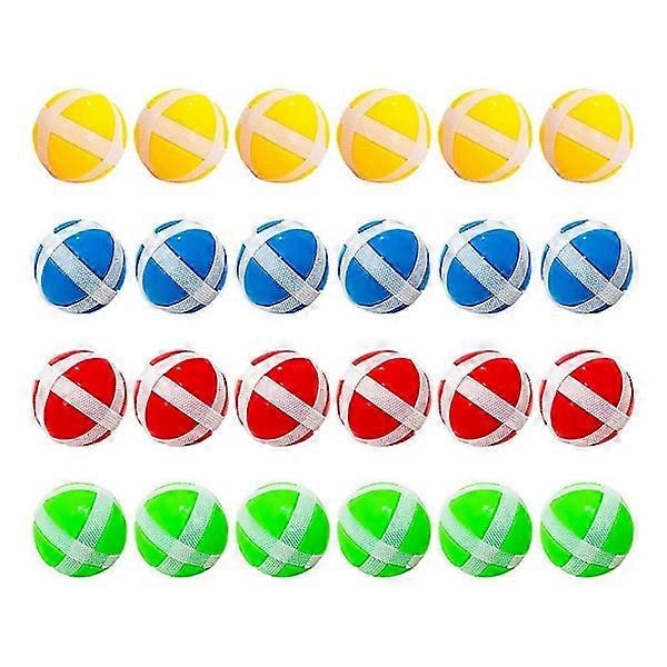 24-pack Fabric Dartboard Sticky Ball Darts Universal Dart Game Accessories - Perfect