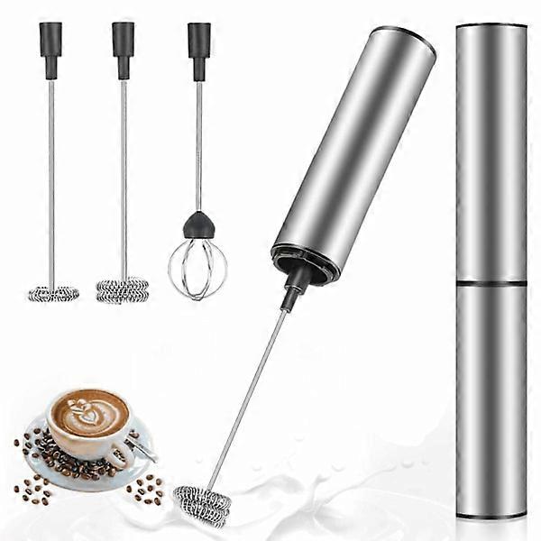 1 USB Rechargeable Foam Maker Bubble Whisk for Latte Cappuccino Hot Chocolate
