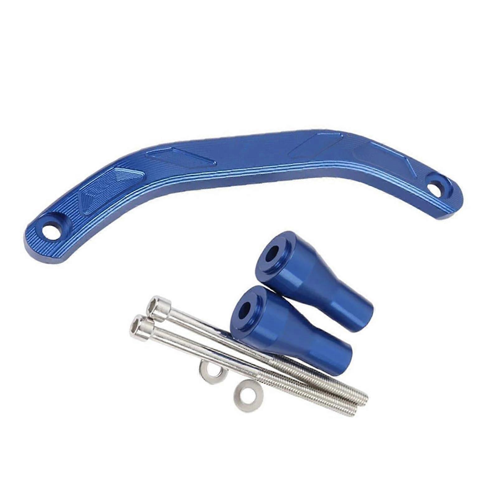 Motorcycle grab handle for 125 XCW , rear handrail, tail bracket (blue)