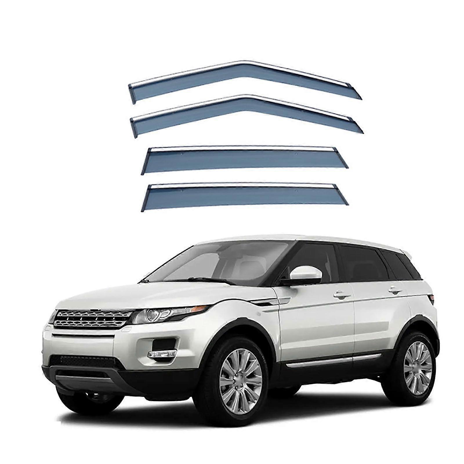 Range Rover Evoque Window Visors 2011-2018, 4-Piece Side Window Rain Guards, Wind Deflectors