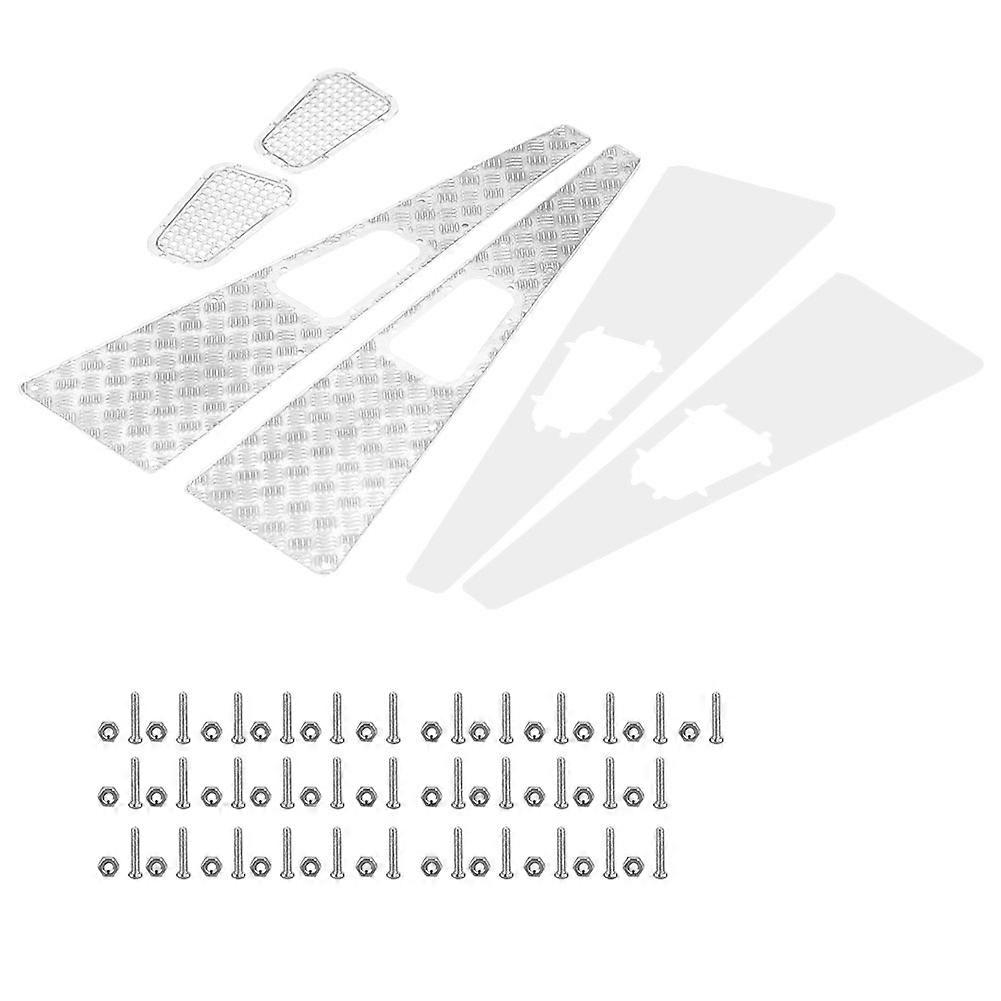 Metal Anti skid Plate Intake Grille RC Upgrade Part for Traxxas TRX-4 1:10 RC Car Crawler