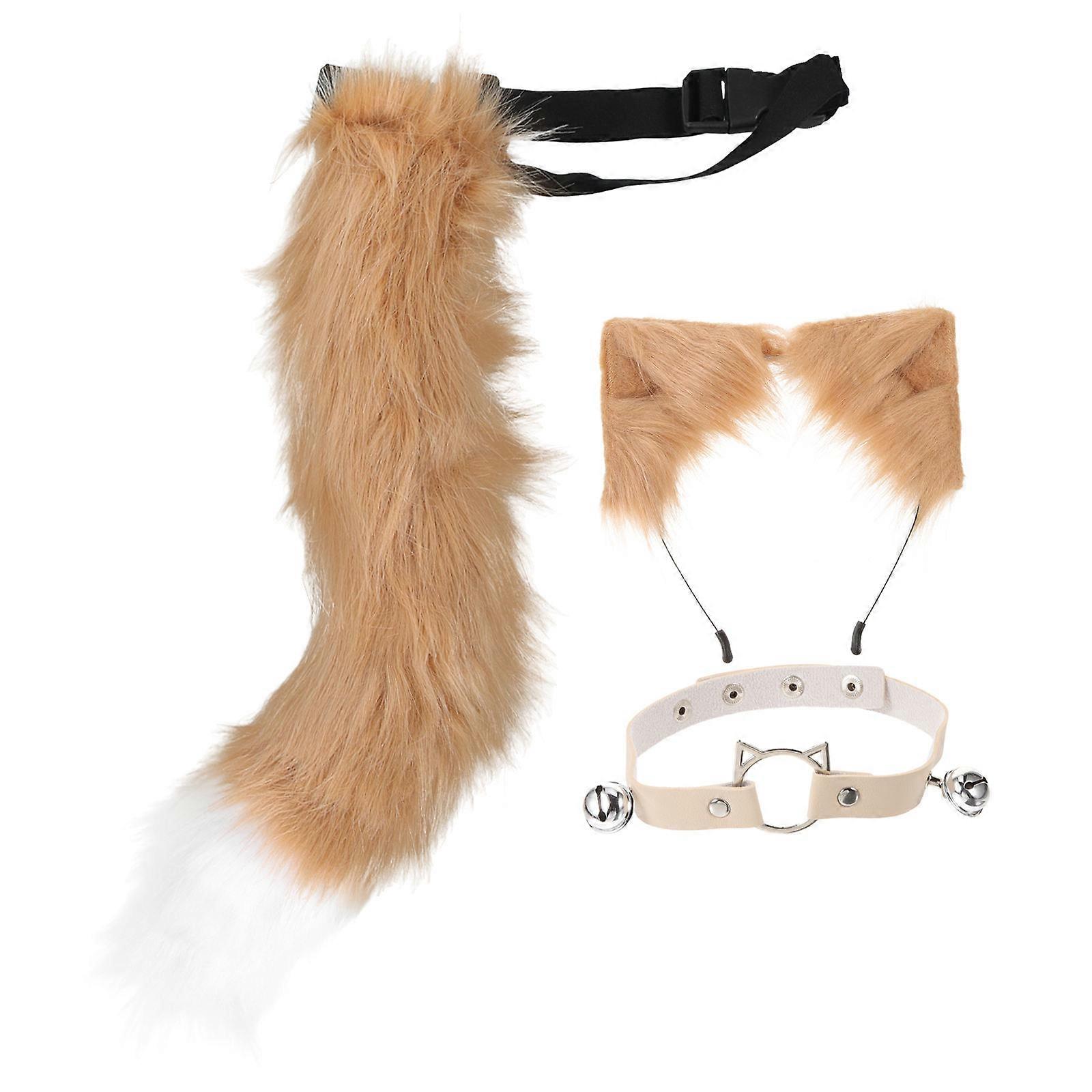 Great! Here's a product description and some key details you can use for marketing or listing the **Furry Ears Headband and Tail Costume Set**: