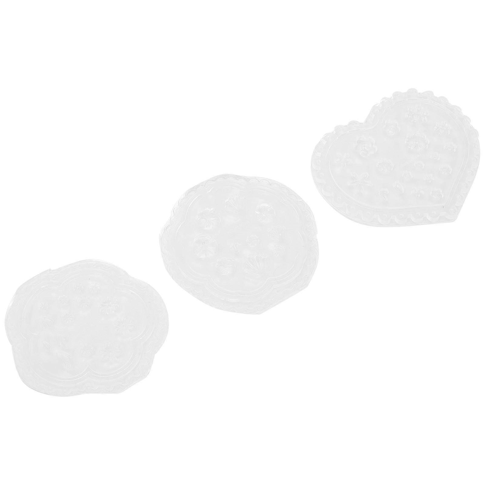 Silicone Nail Mold 3PCS Flower Series Molds Designed For Female Friends And Families Home Use With Reusable Durable Features
