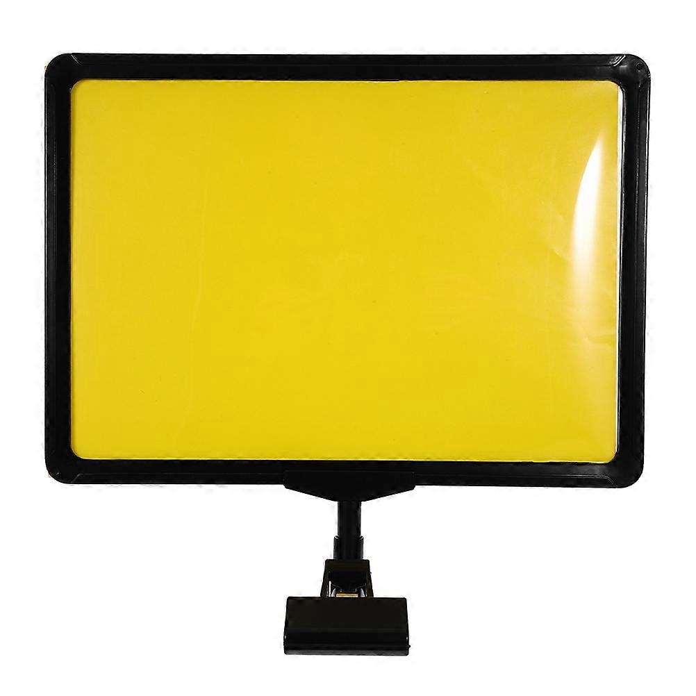 Retail Signs Clamp Displaying Price Tags For Business Owners And Rectangular Design 1Pcs